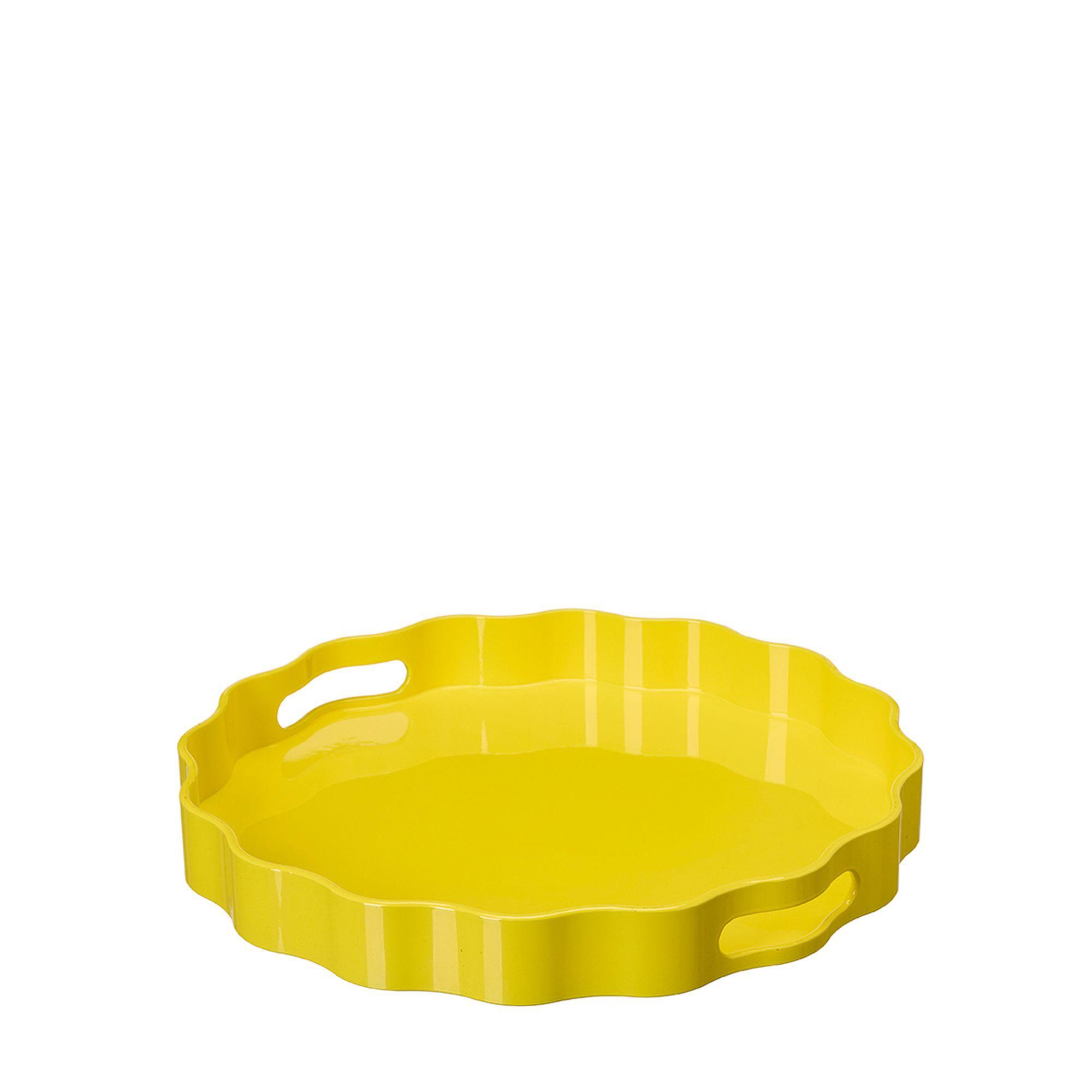 YEN Tray Yellow - Yellow - 33x4cm