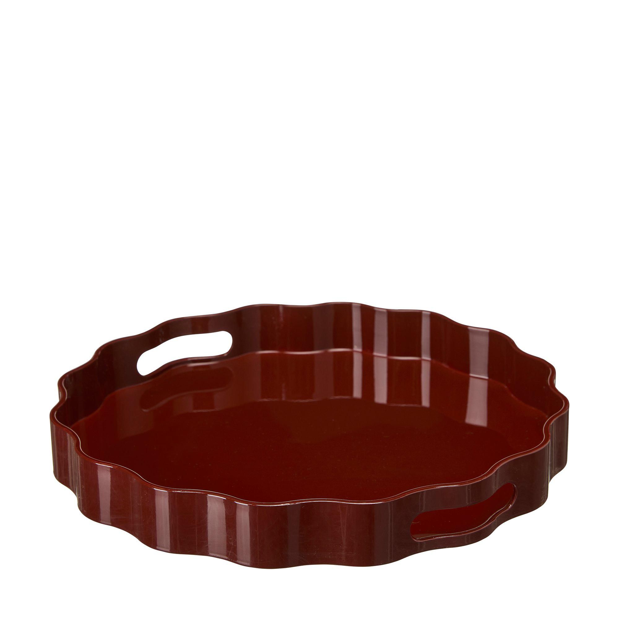 YEN Bricka Vinröd - Burgundy - 33x4cm