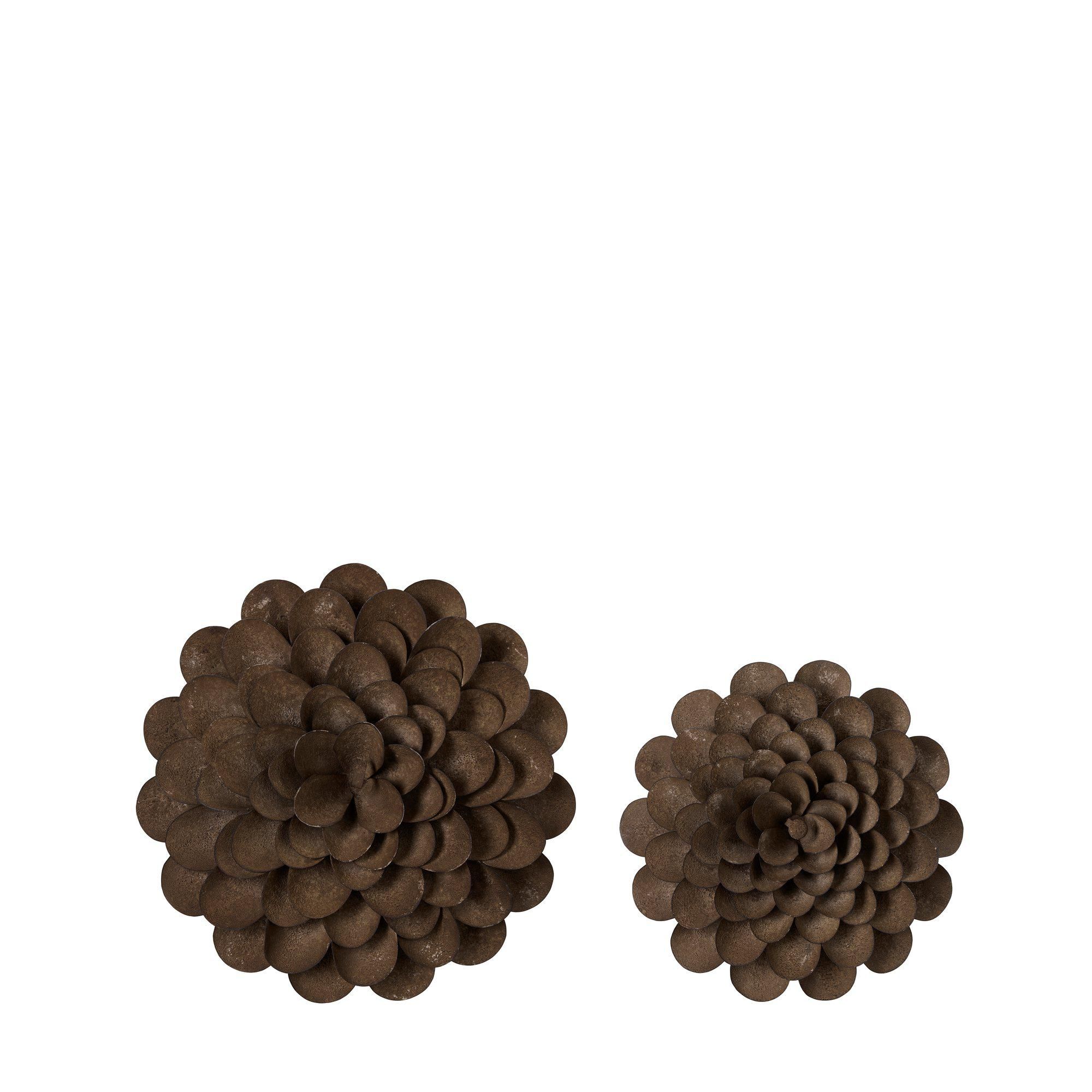 BLOOM Deco S/2 Rust - Rust - 46x11 36x7cm