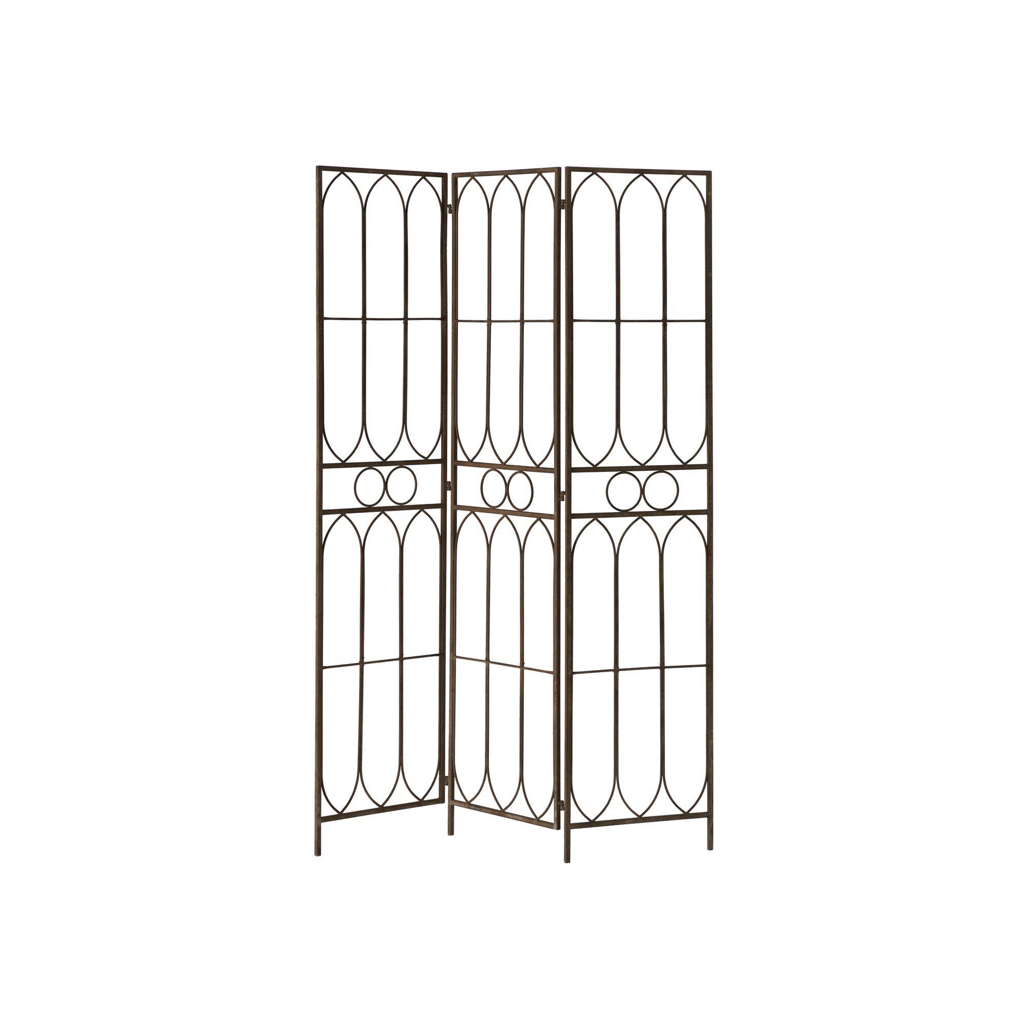 GRACE Partition Wall Rustbrown - Rustbrown - 128x175cm