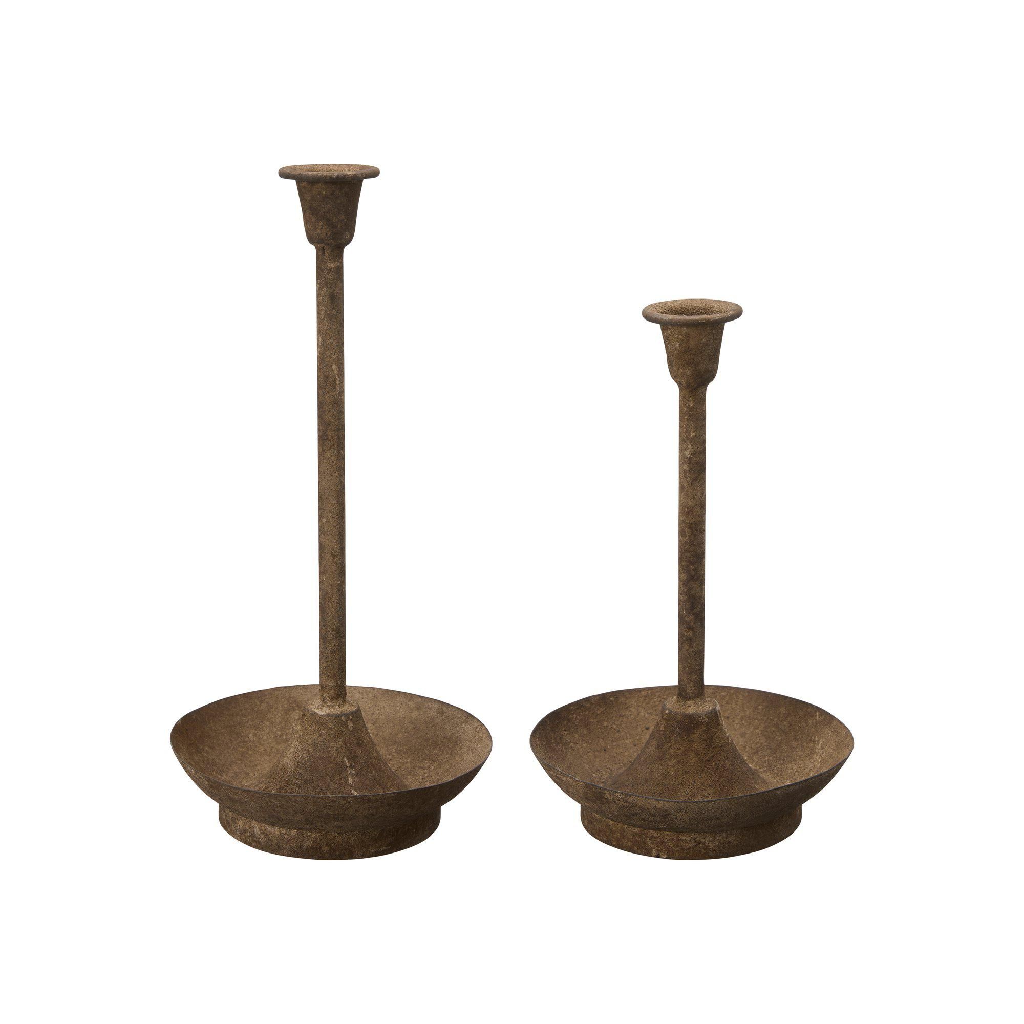 EMBLA Ljusstakar 2/S Rost - Rost - 16x26, 16x29cm