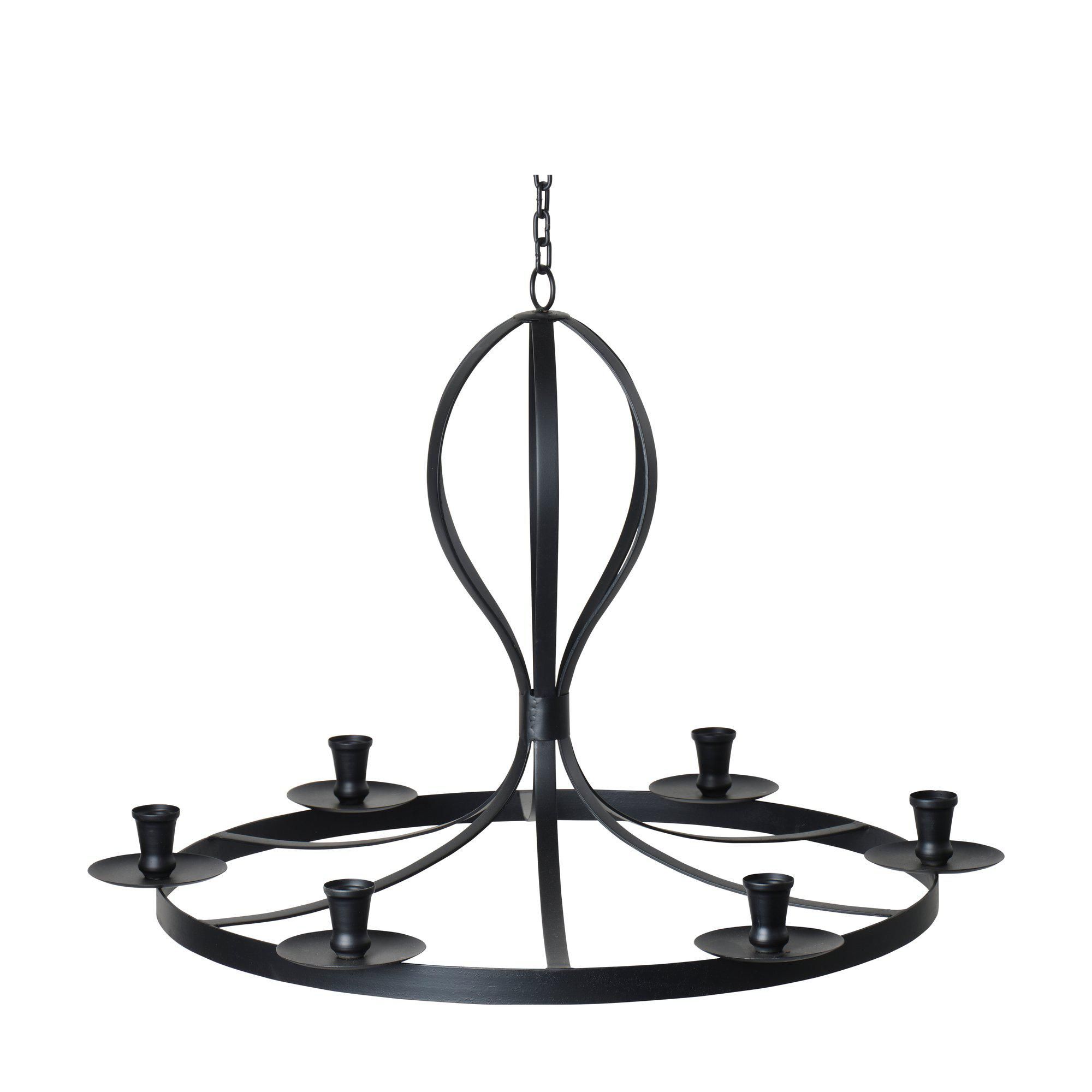 IDUN Takkrona Svart - Svart - 64x49cm