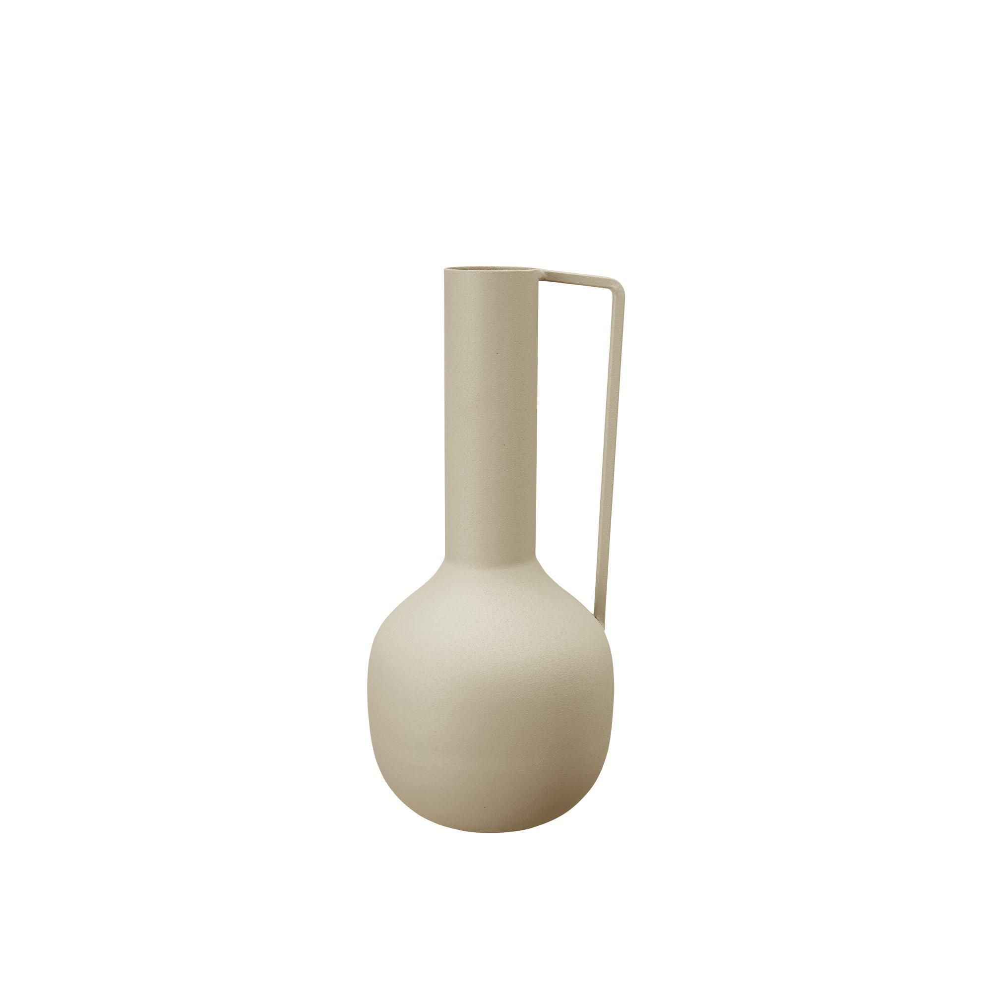 AKHILA Vas Beige Matt - Beige Matt - 11x25cm