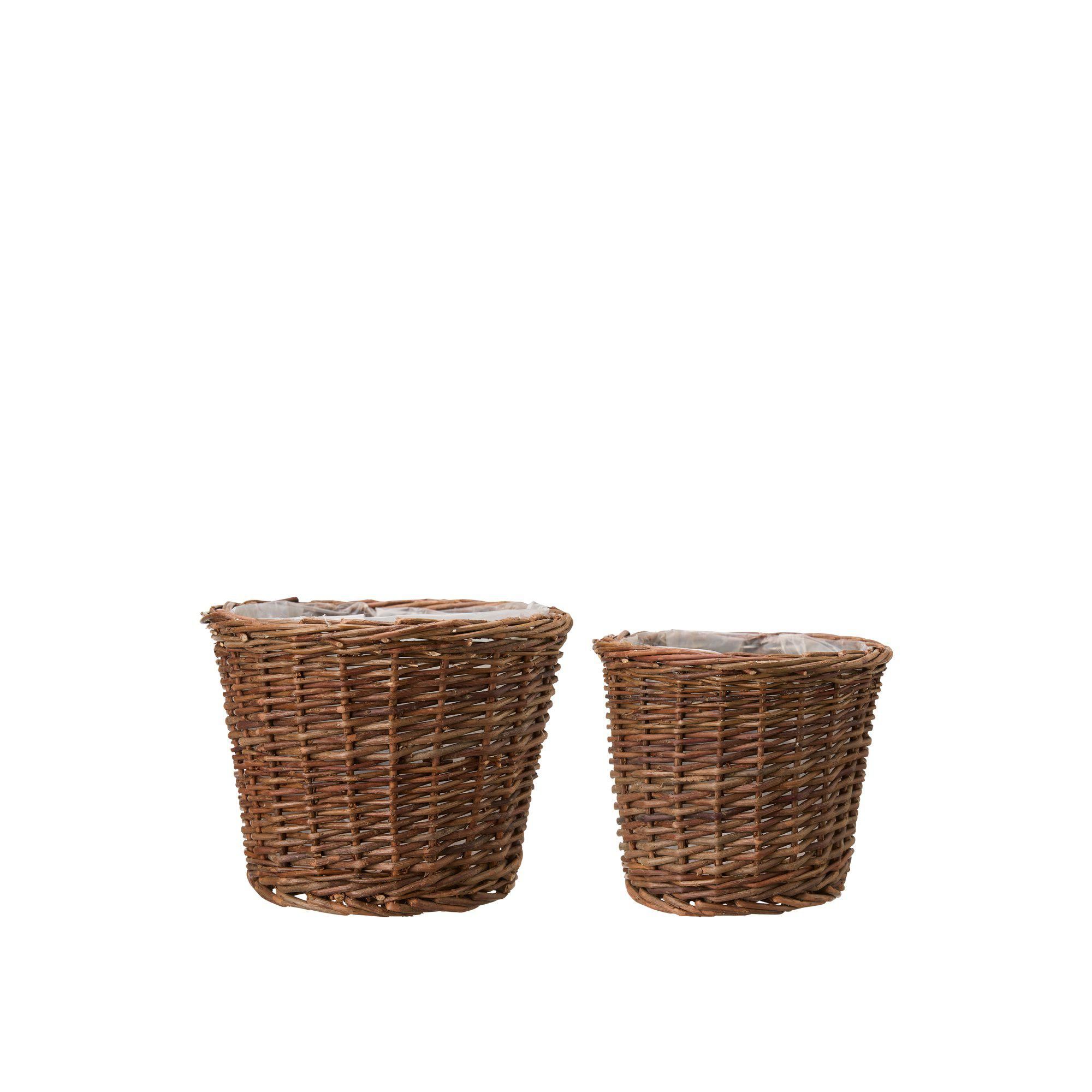 BERYL Korg 2/S Brun - Brun - 21x17 17x16cm