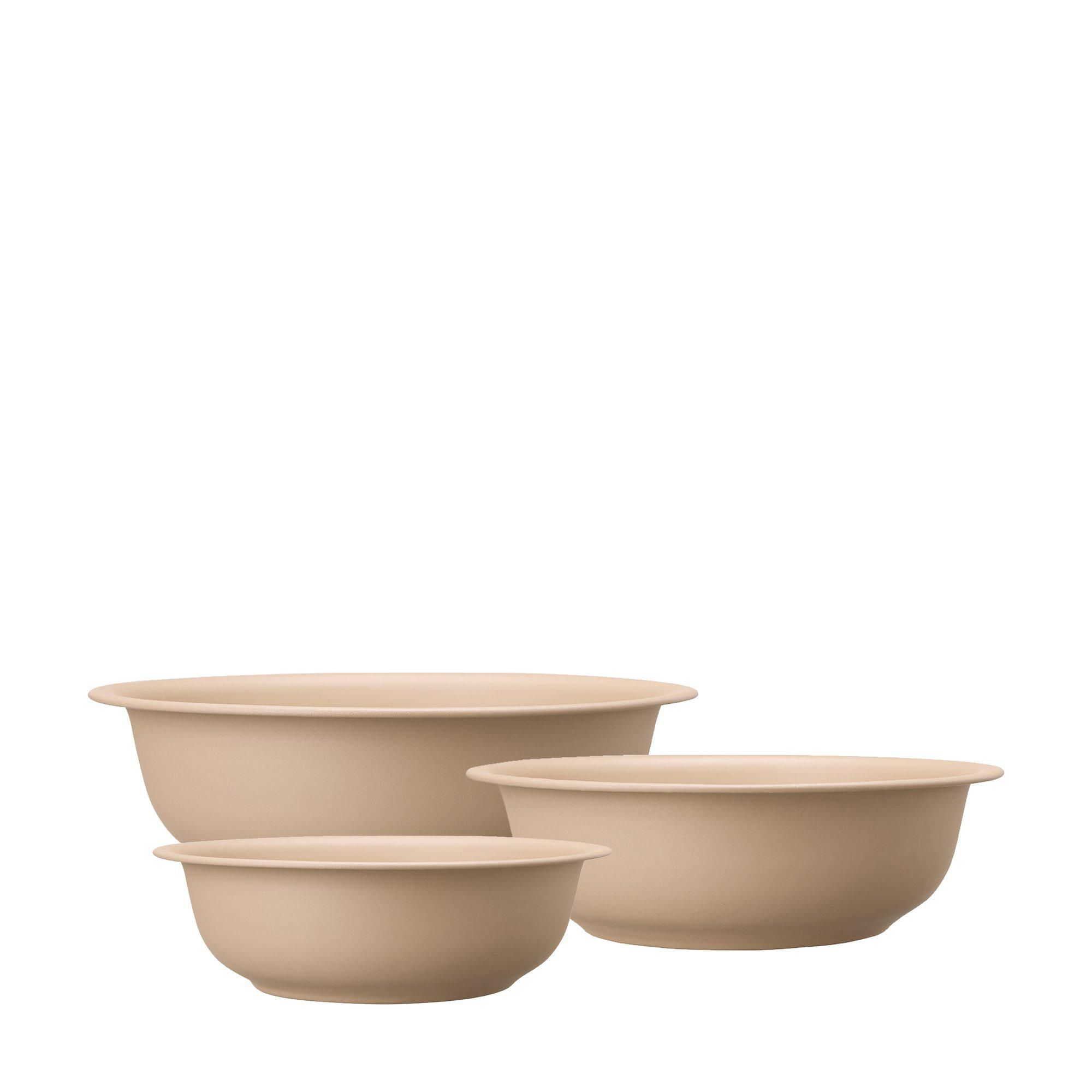 APRIL Planter S/3 Beige - Beige - 36x11 32x9 28x8cm