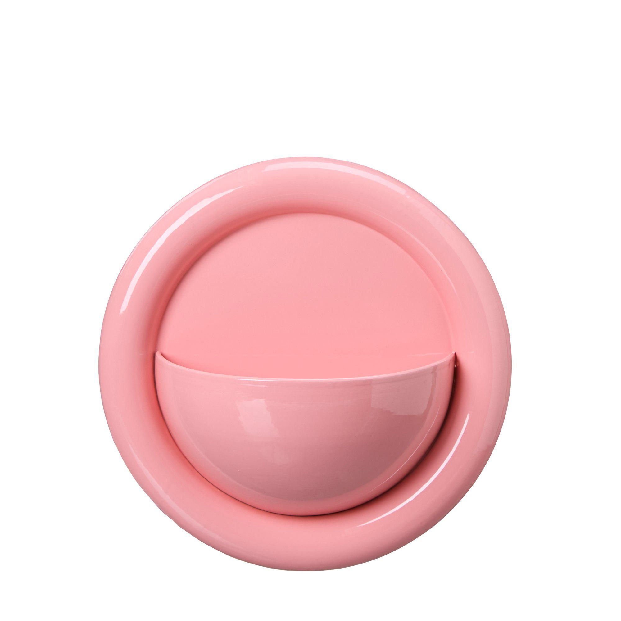 HILLEVI Wall Pot Pink - Pink - 30x10cm
