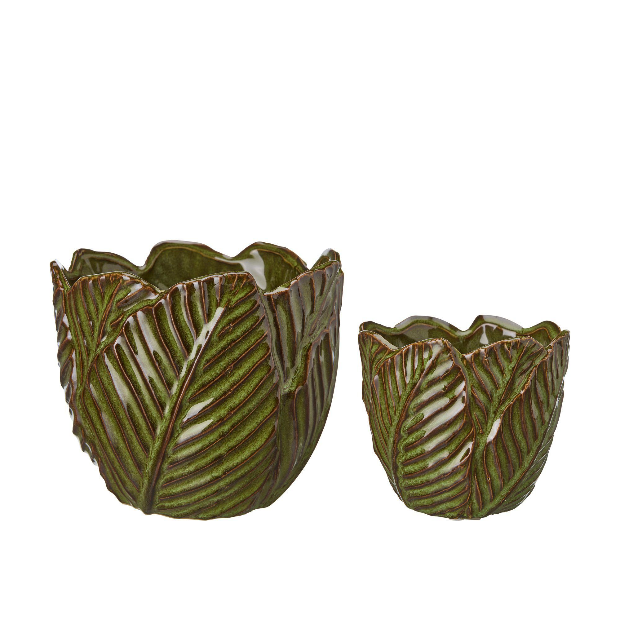 EBBA Kruka 2/S Grönmelerad - Grönmelerad - 17x15 13x11cm