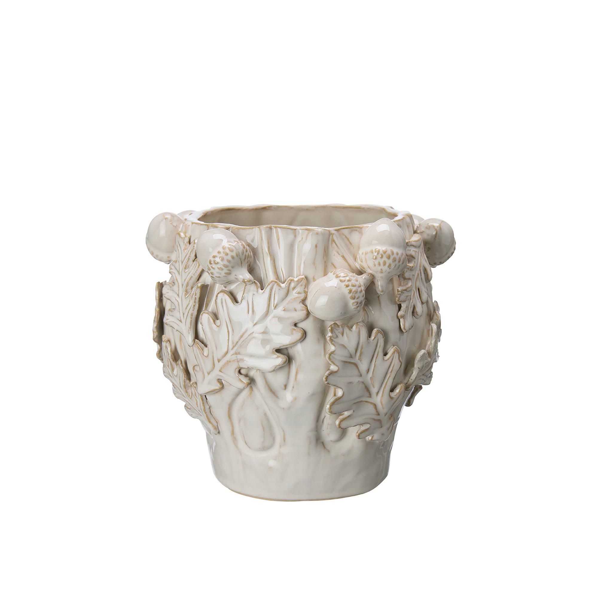IRENE Pot Offwhite - Offwhite - 20x18cm