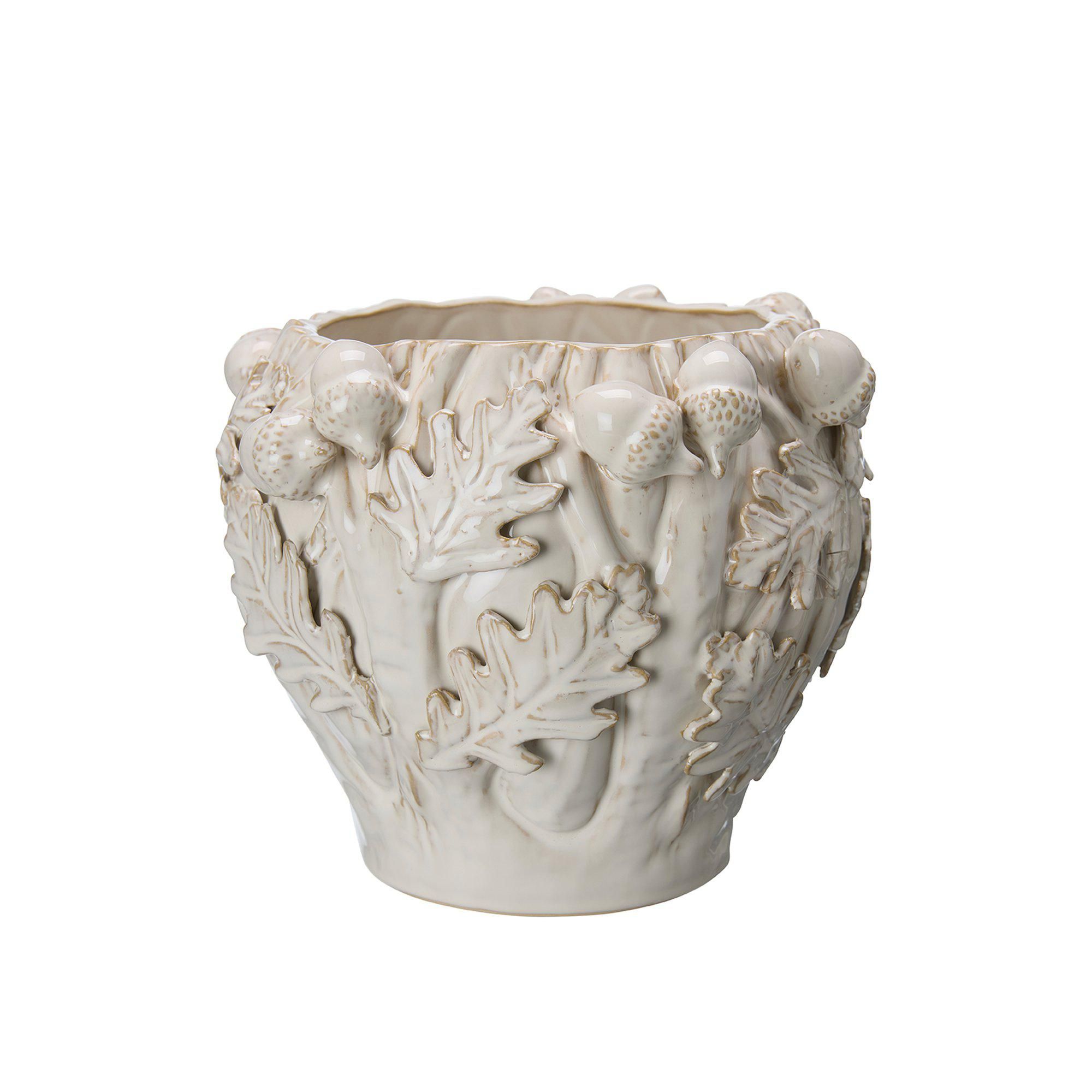 IRENE Pot Offwhite - Offwhite - 25x21cm