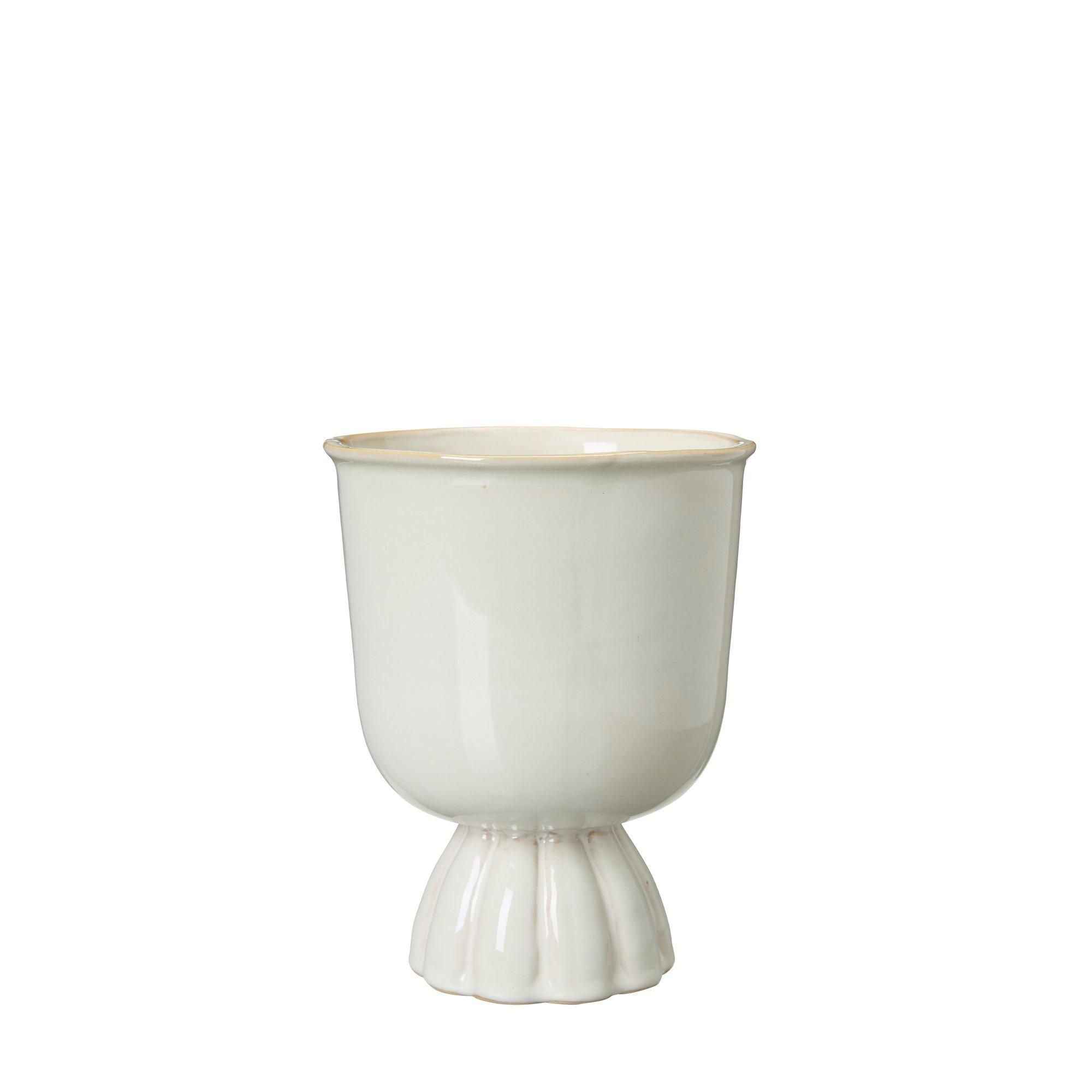MARTINA Pot Offwhite - Offwhite - 14x18cm