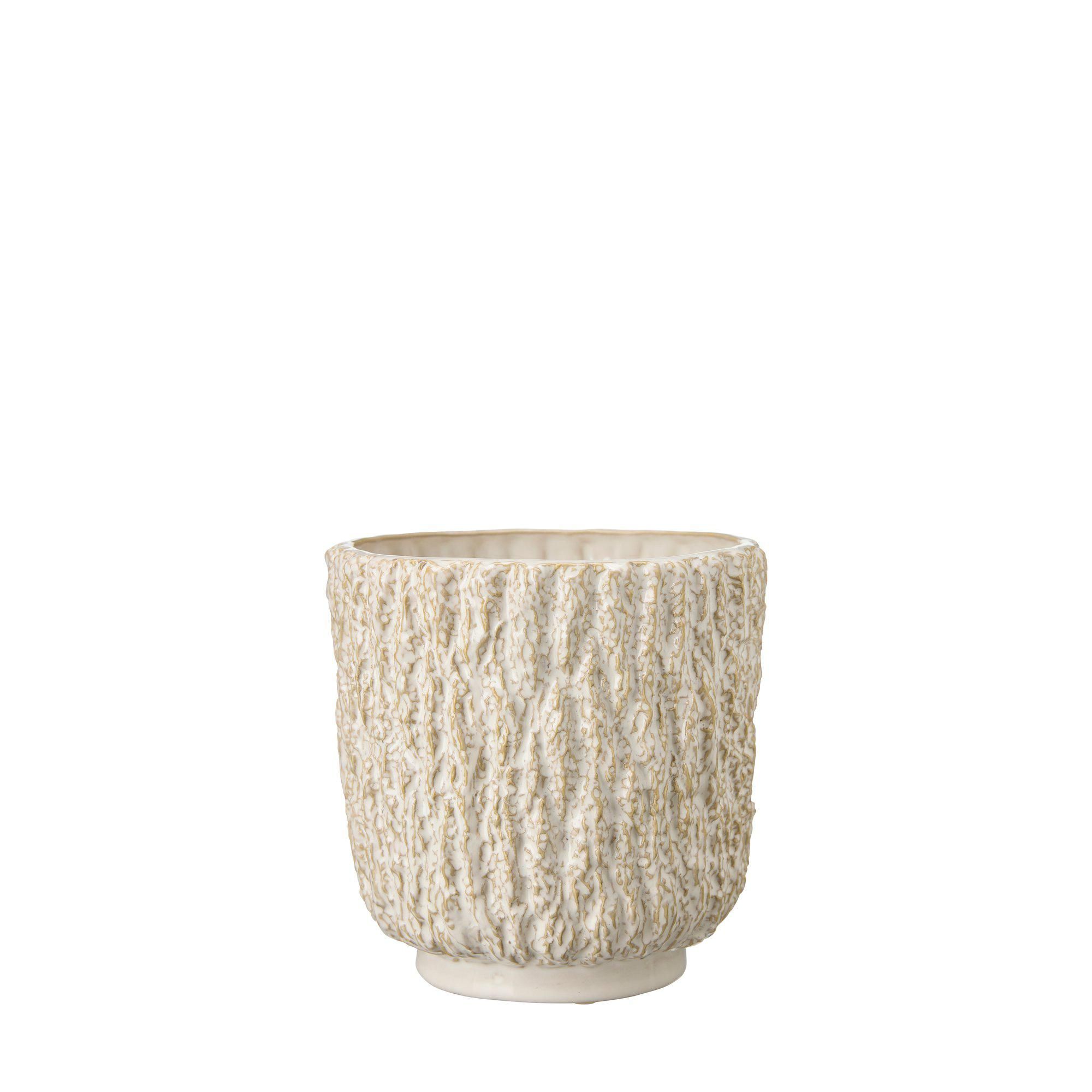 DIANA Pot Offwhite - Offwhite - 16x16cm