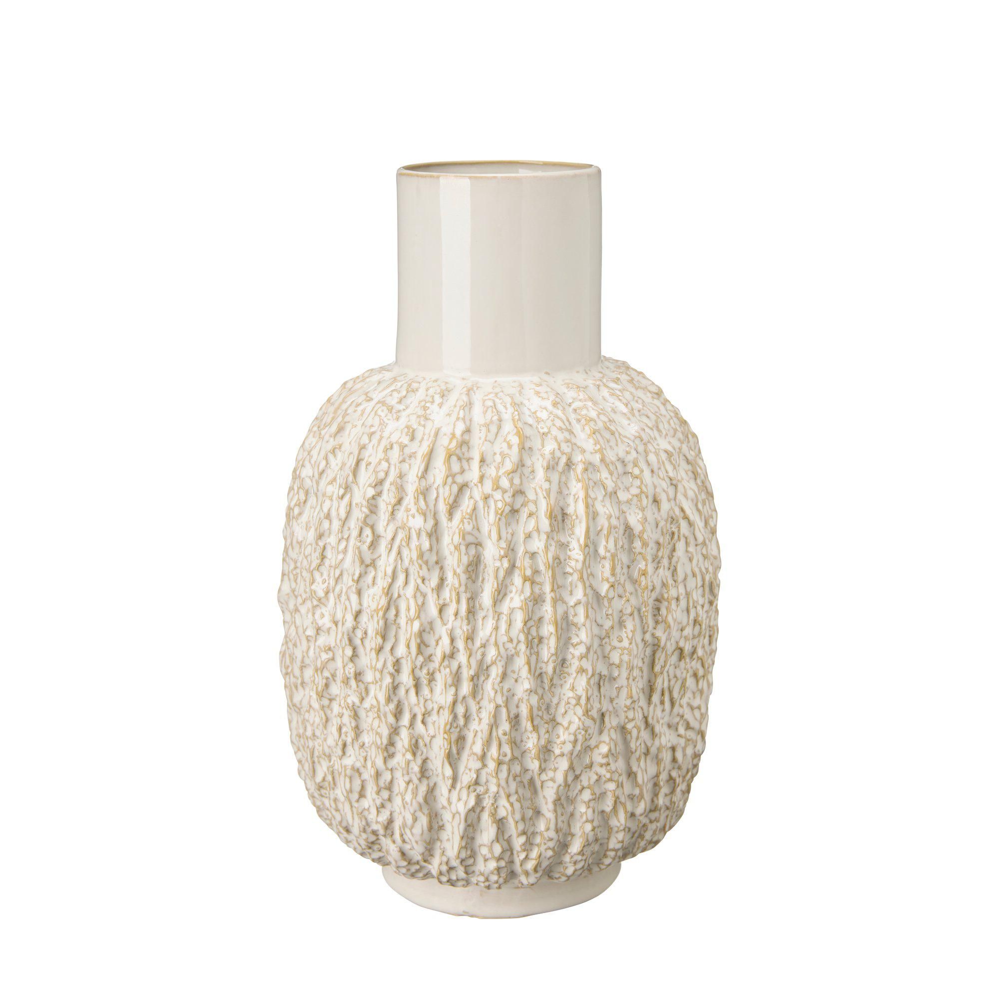 DIANA Vase Offwhite - Offwhite - 18x31cm