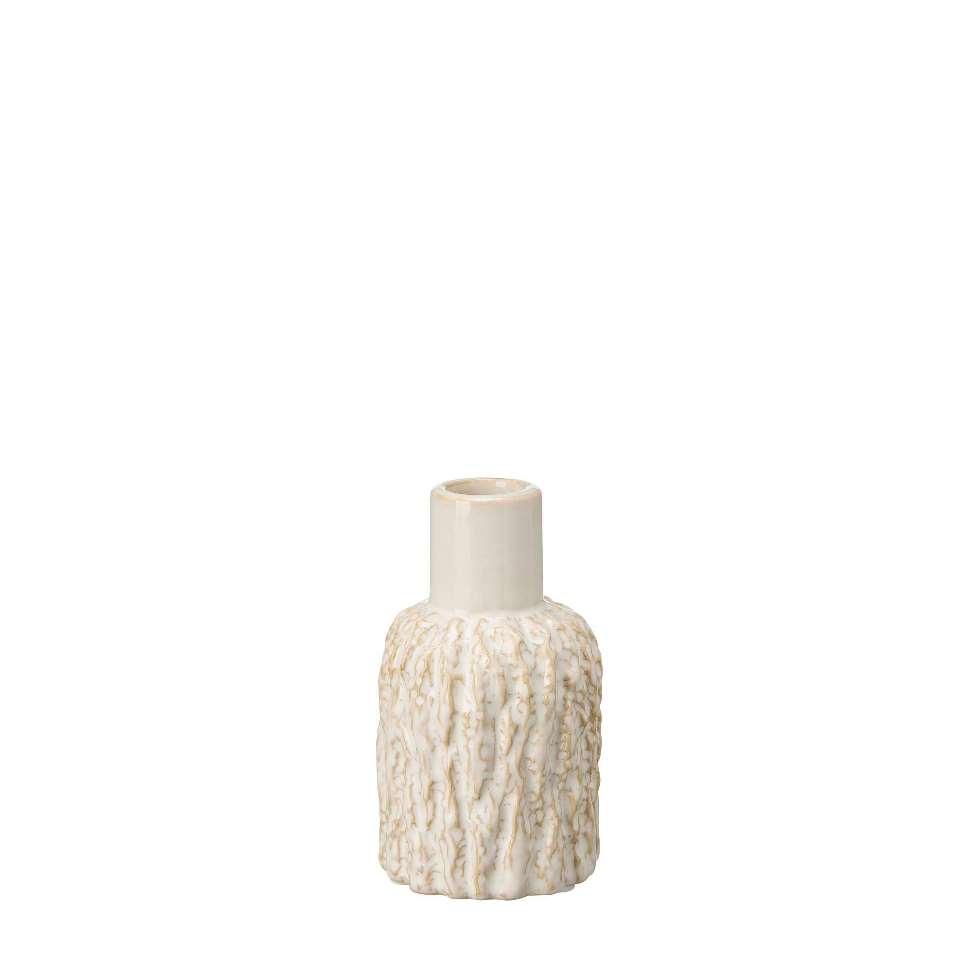 DIANA Ljusstake Offwhite - Offwhite - 6x11cm