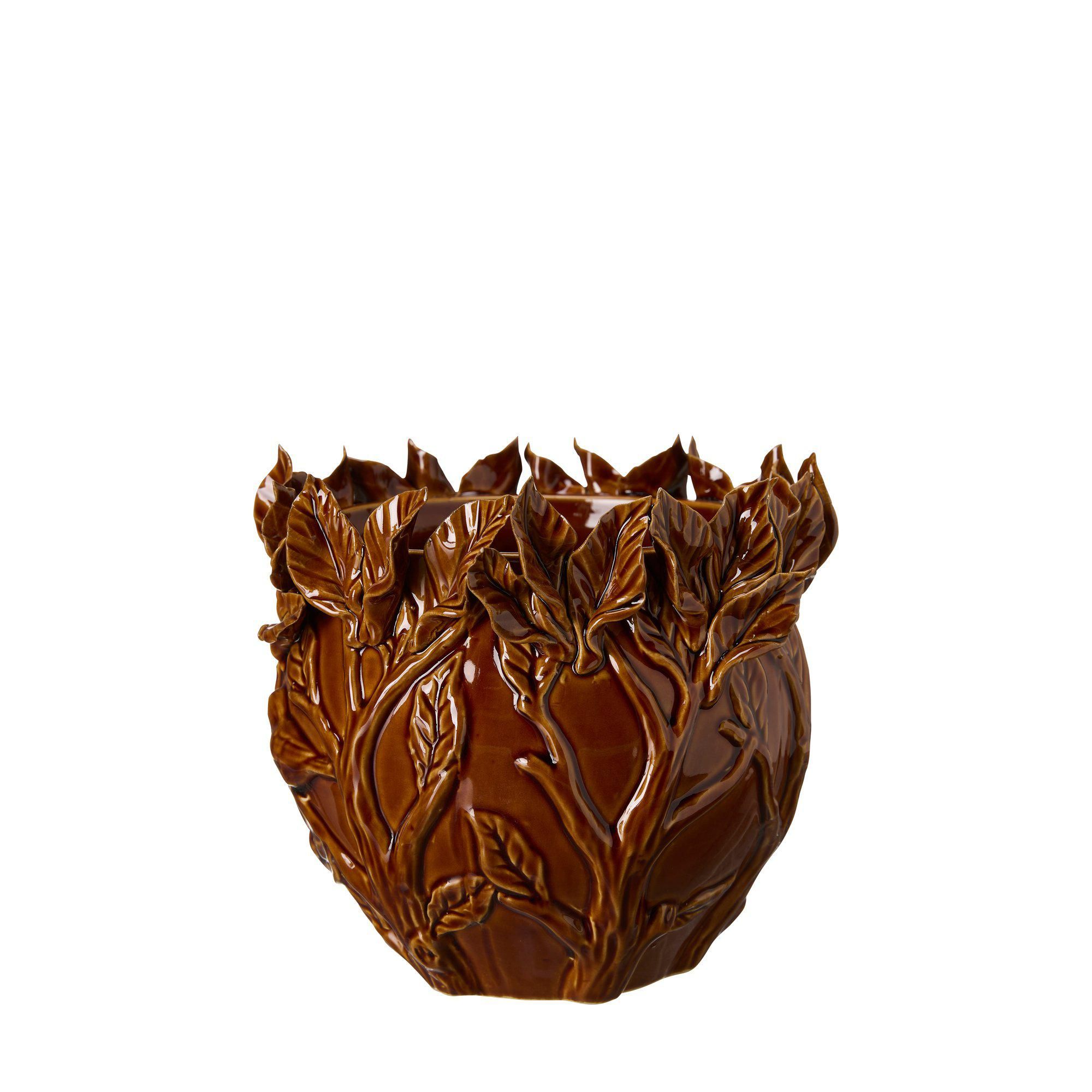 EVA Pot Chestnut Brown - Chestnut Brown - 21x18cm