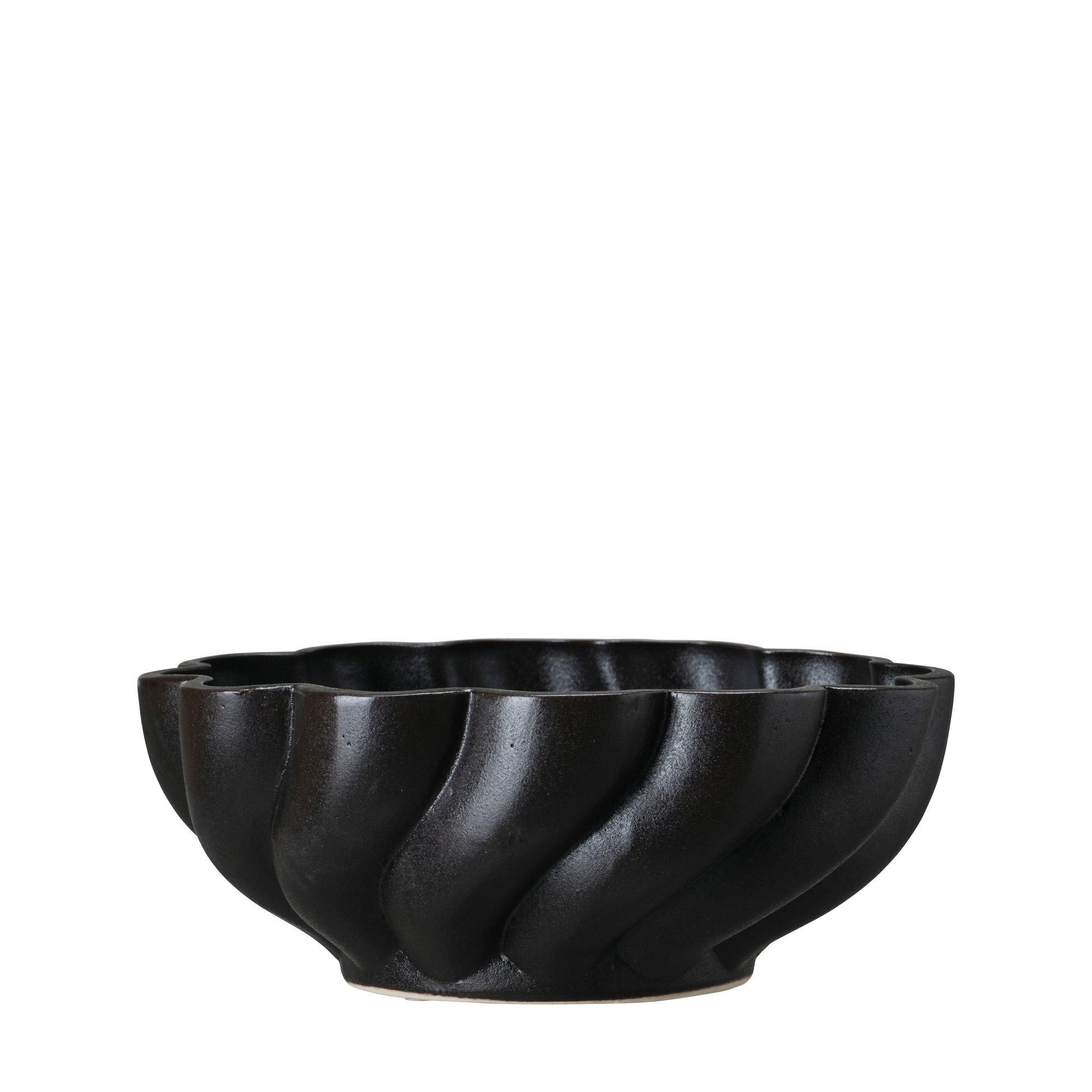 LISA Planter Black - Black - 23x10cm