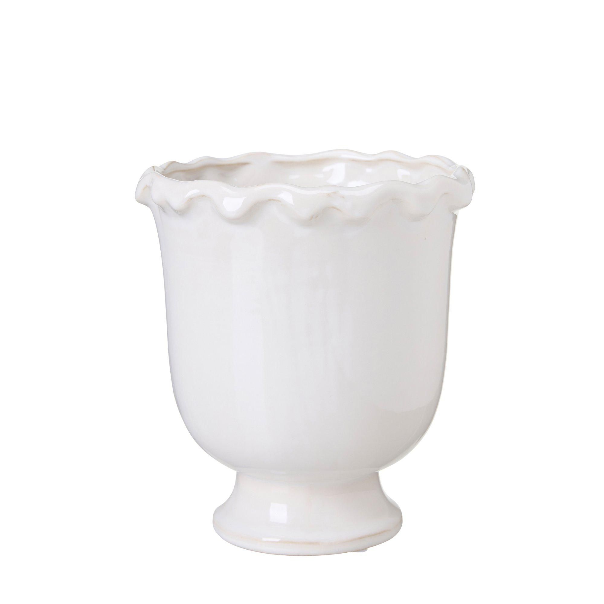VIKTORIA Kruka Offwhite - Offwhite - 17x19cm
