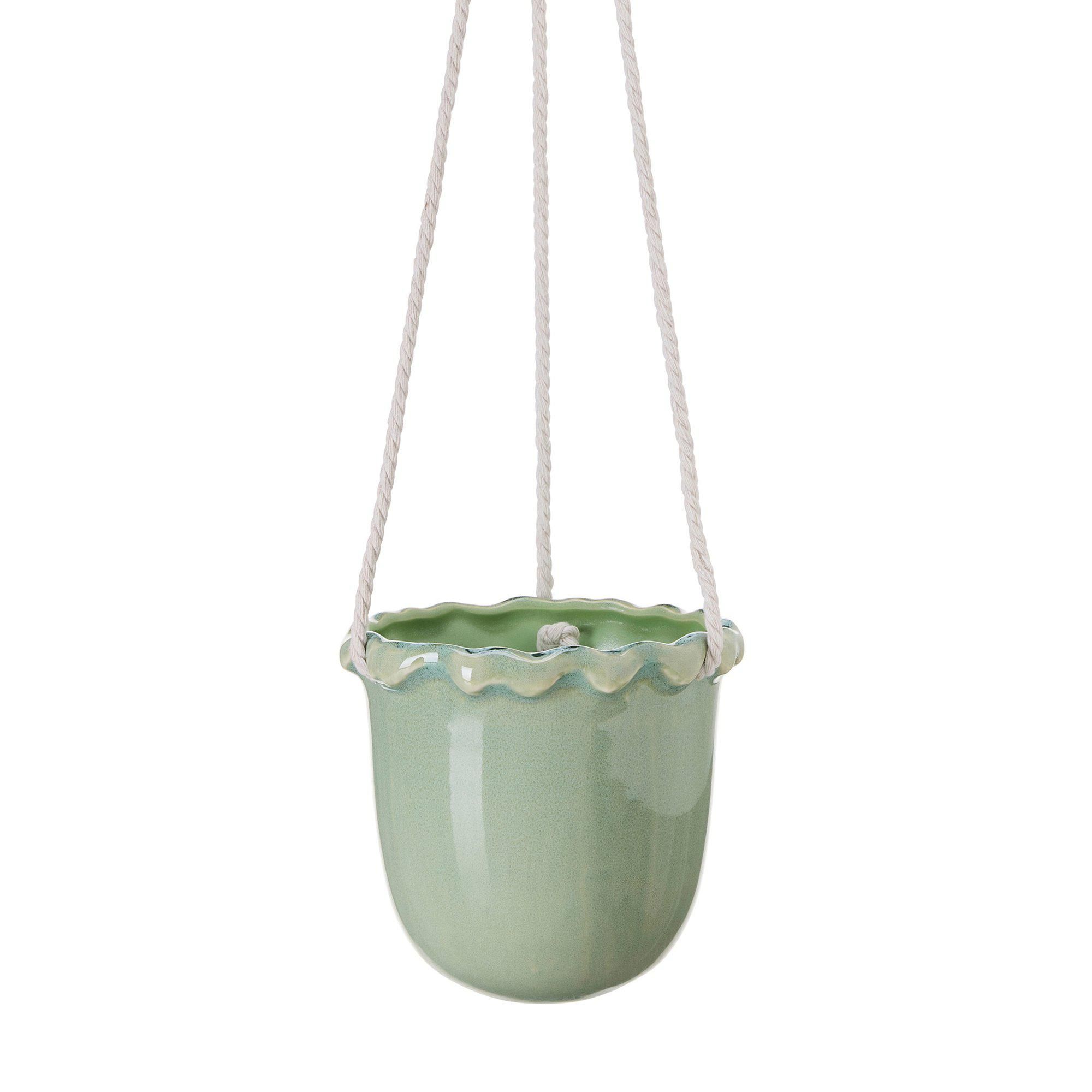 VIKTORIA Hanging Pot Green Melange - Green Melange - 16x16 + 60cm