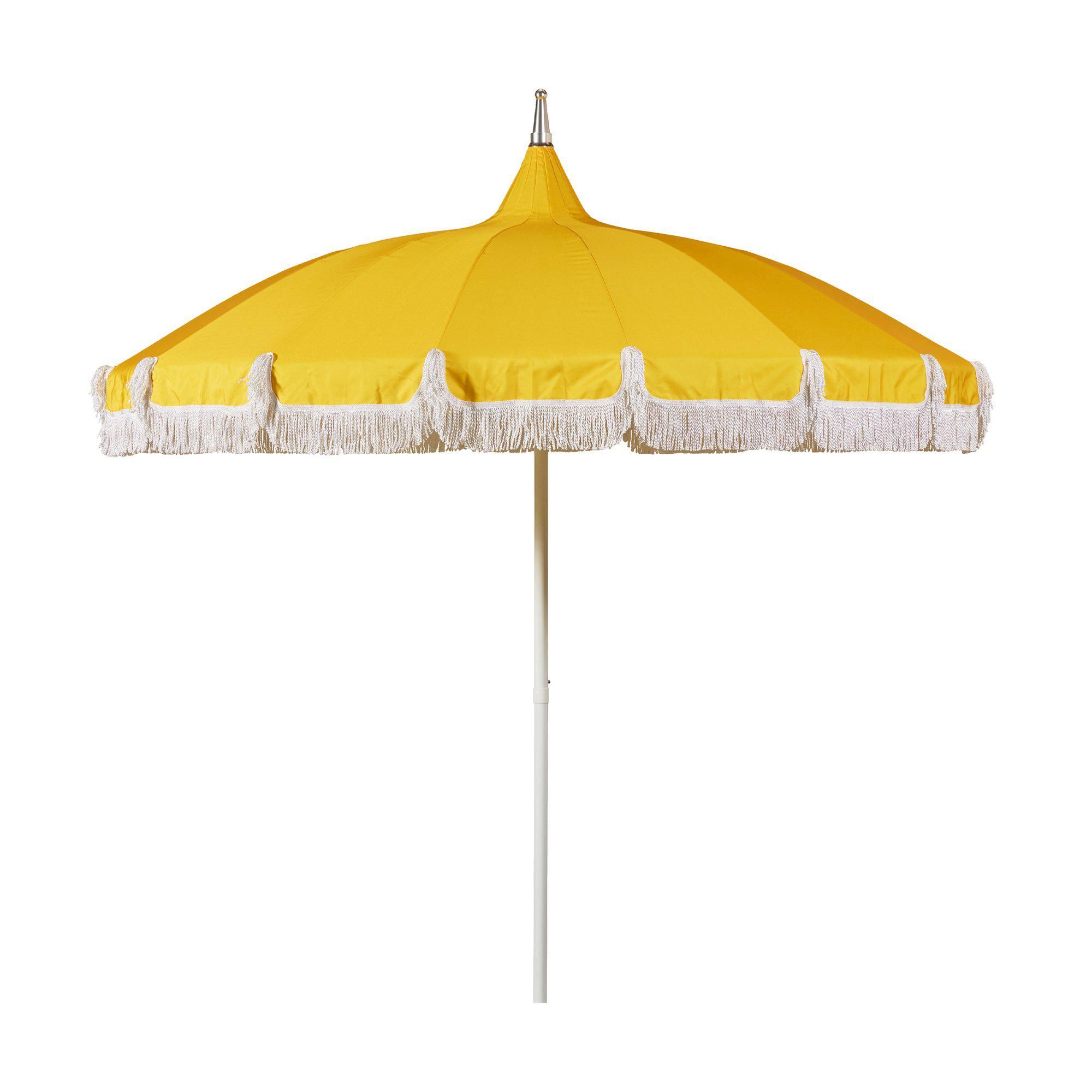 SANTIAGO Parasol Yellow - Yellow - 207x240cm