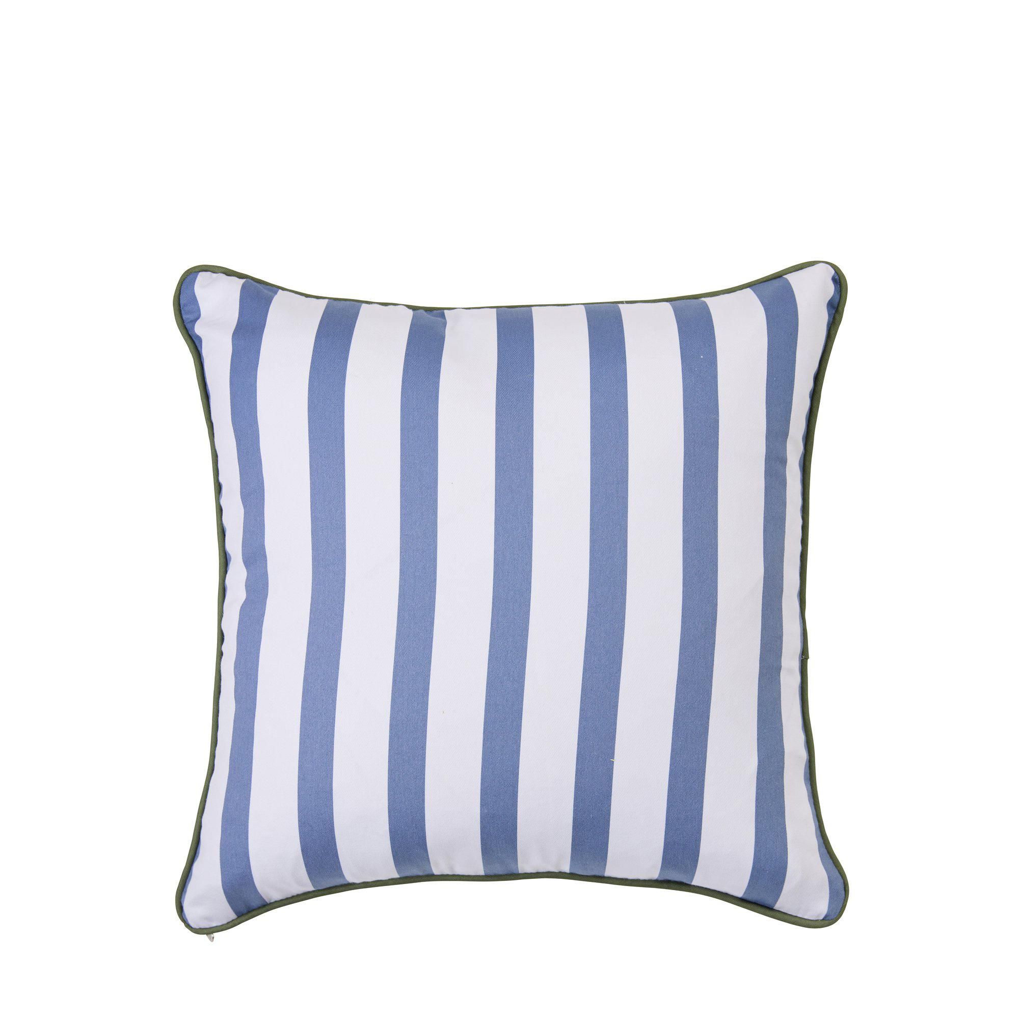 MATEA Cushion cover Blue/Green - Blue/Green - 40x40cm