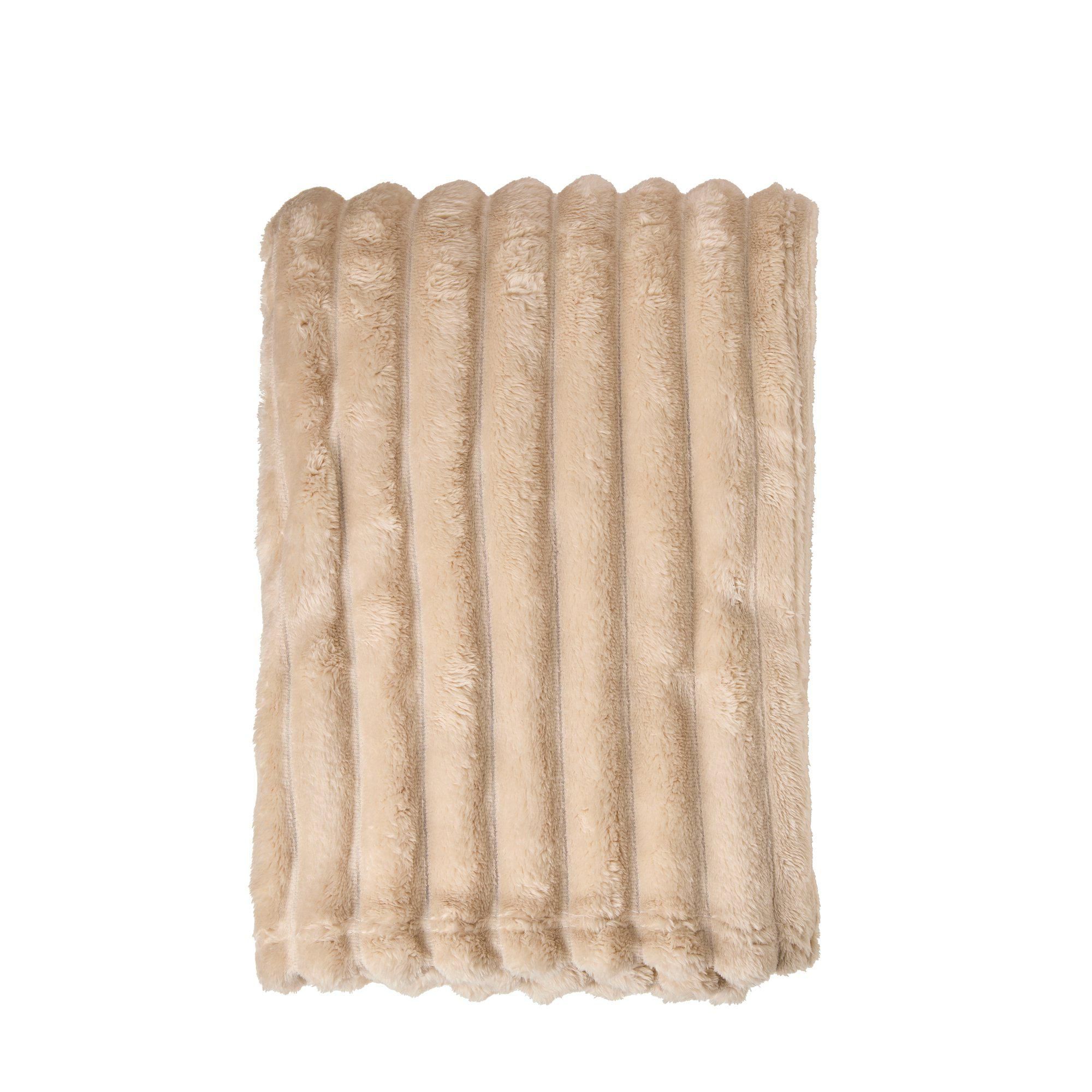 ISLA Throw Beige - Beige - 125x150cm