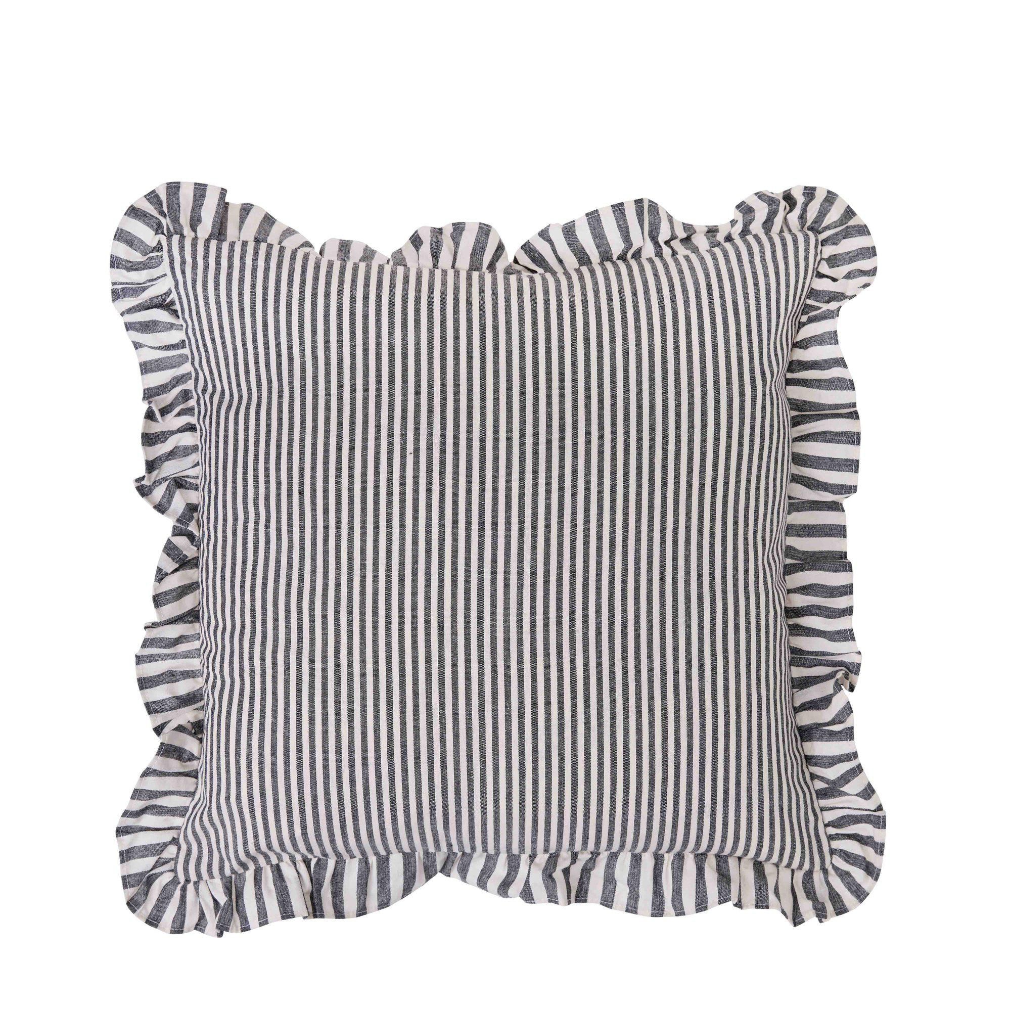 NOELLE Cushion cover Black/White - Black/White - 45x45cm
