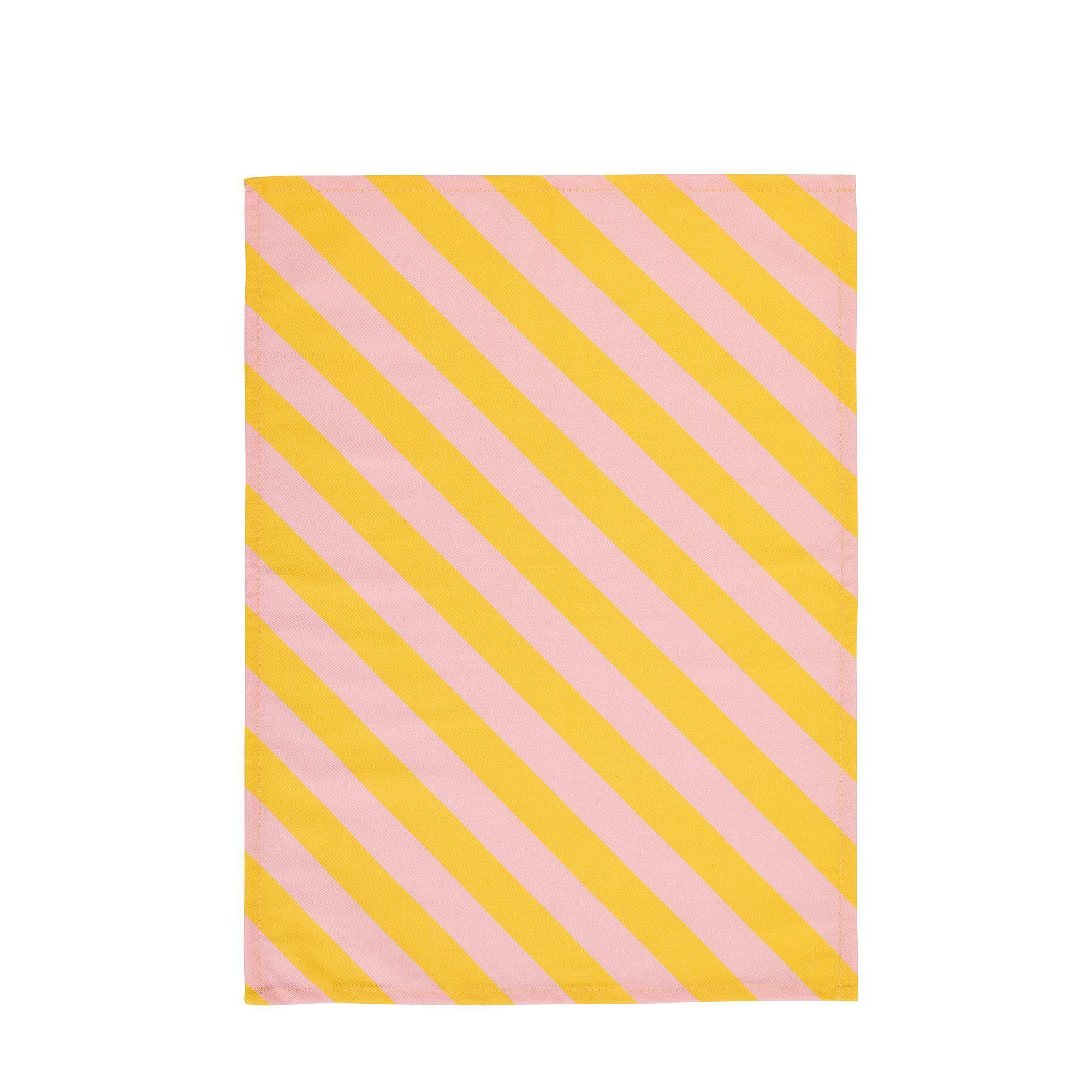 SYLVIE Bordstablett Rosa/Gul - Rosa/Gul - 33x45cm
