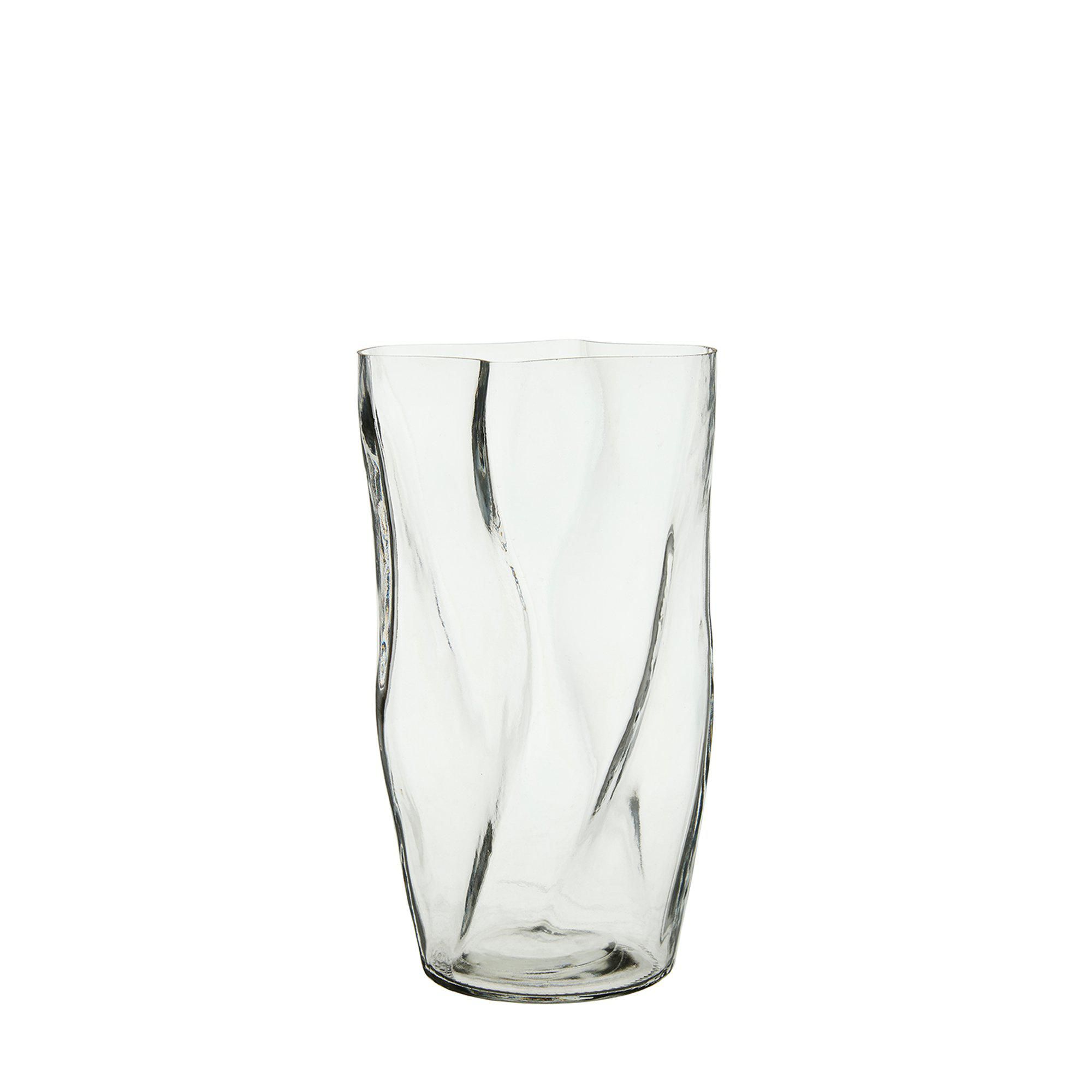 HENRIKA Vase Clear - Clear - 15x27cm