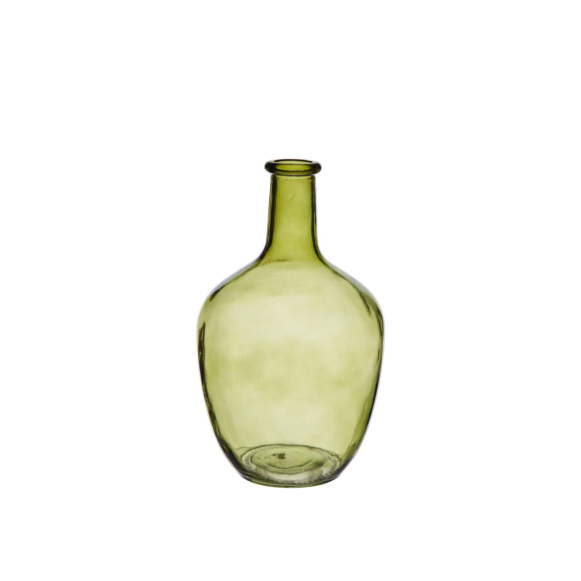 DANIA Vase Green - Green - 15x26cm