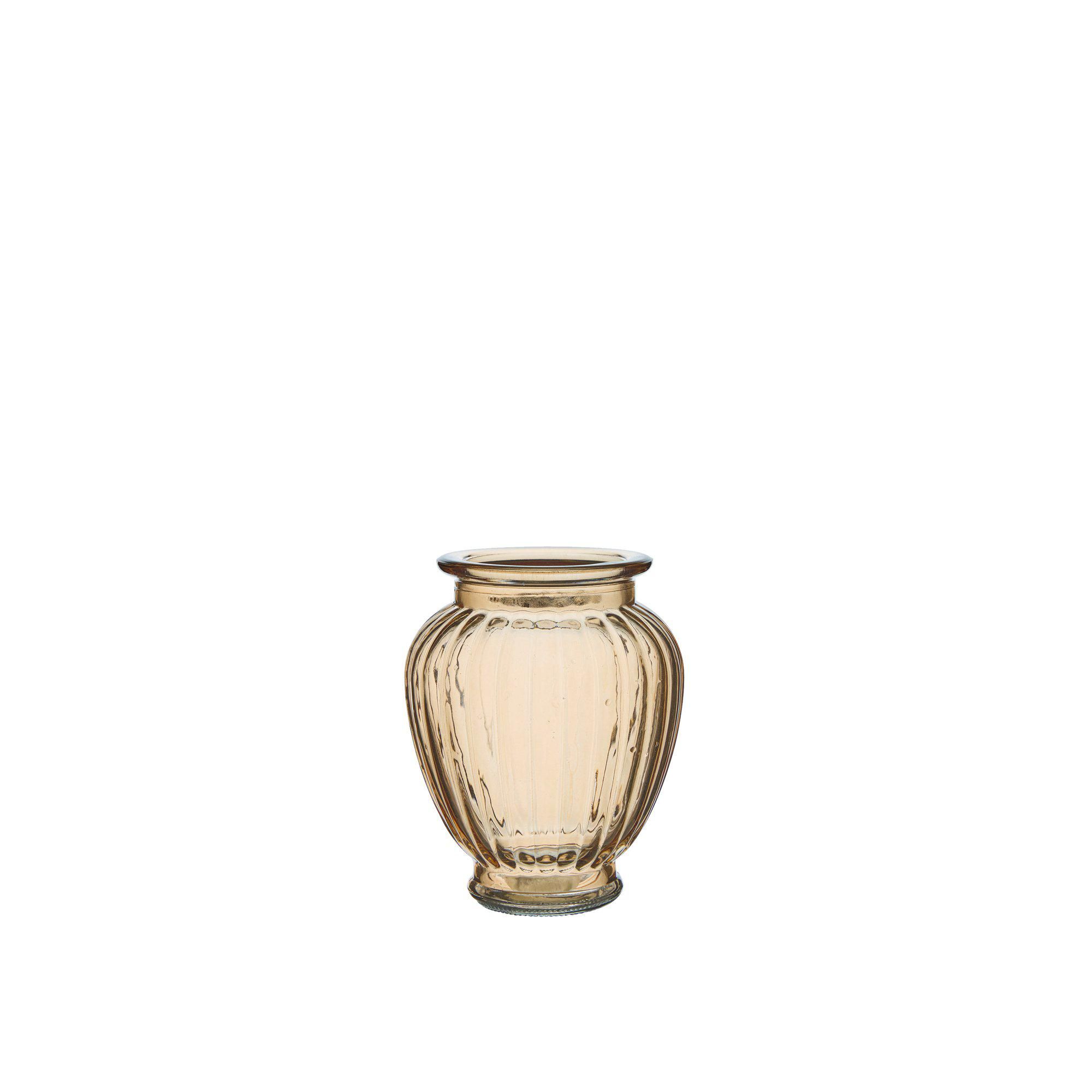 DALILA Vase Apricot - Apricot - 10x12cm