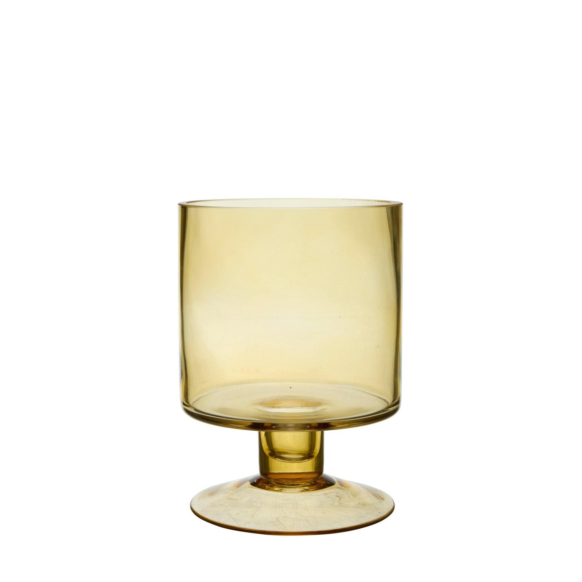 LAILA Vase/Pot Yellow - Yellow - 11x15cm