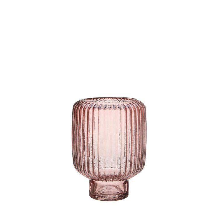 LEONIE Vase Pink - Pink - 15x20cm