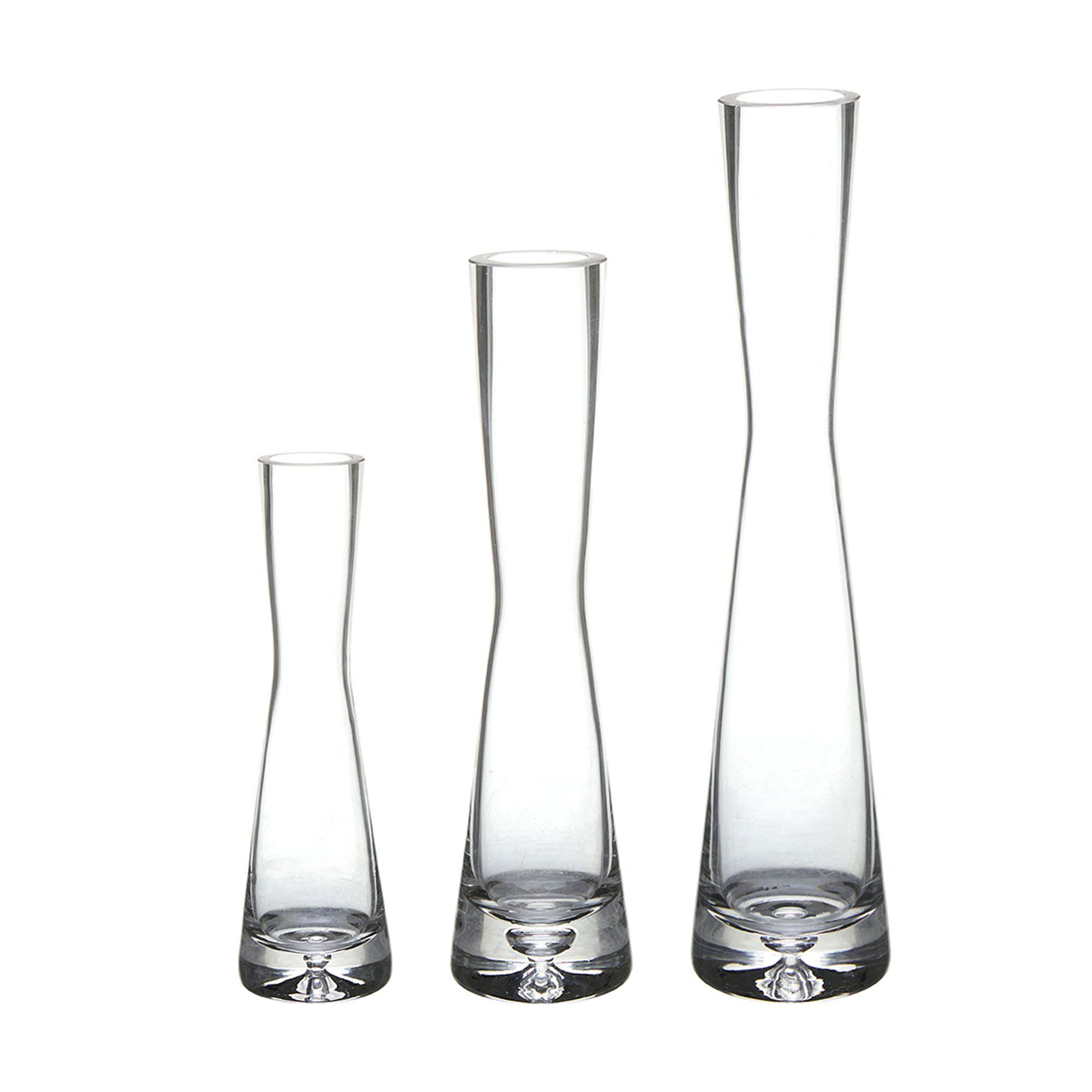 MILLA Vas 3/S Klar - Klar - 6x25 5x20 4x15cm