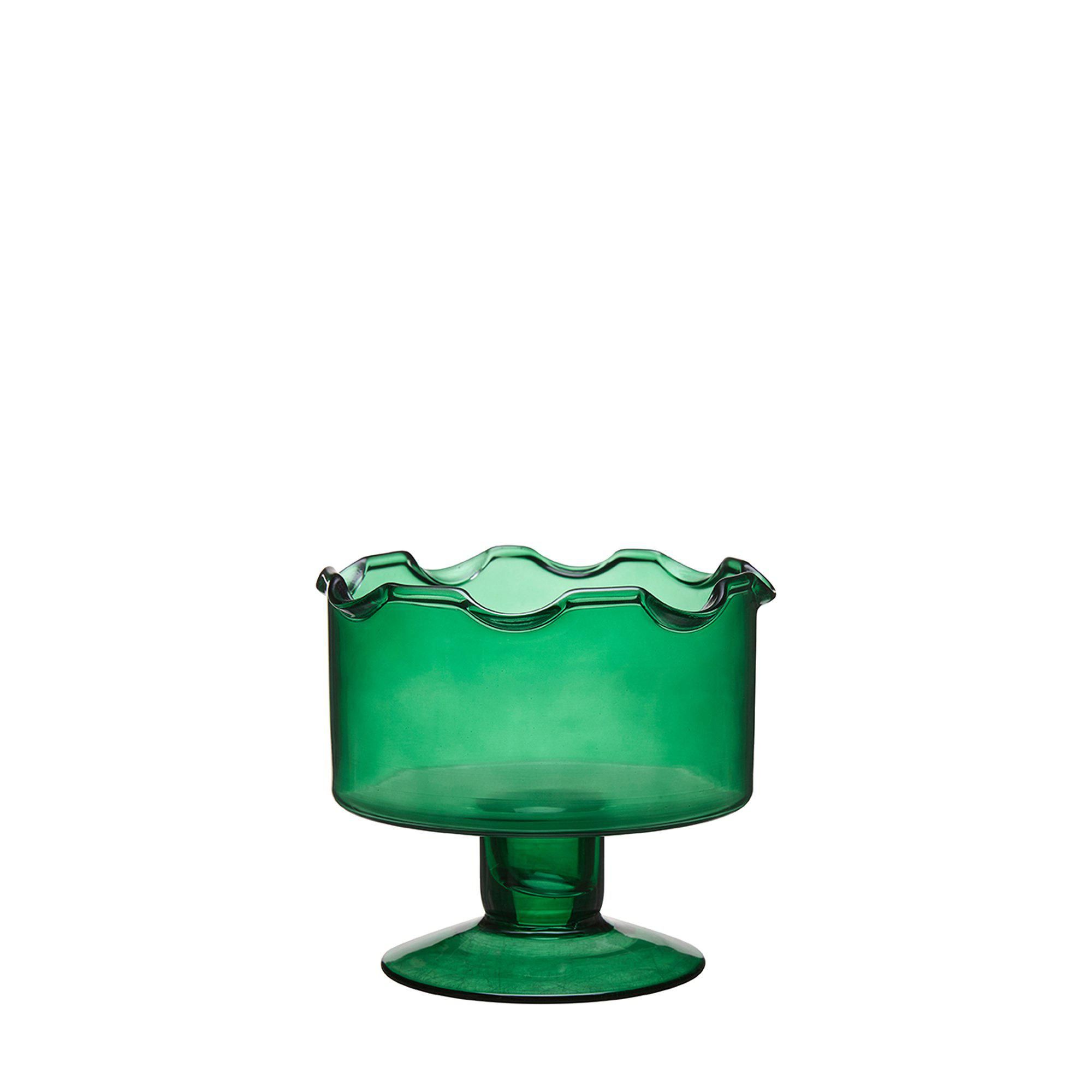 ELBA Vase/Pot Green - Green - 13x12cm