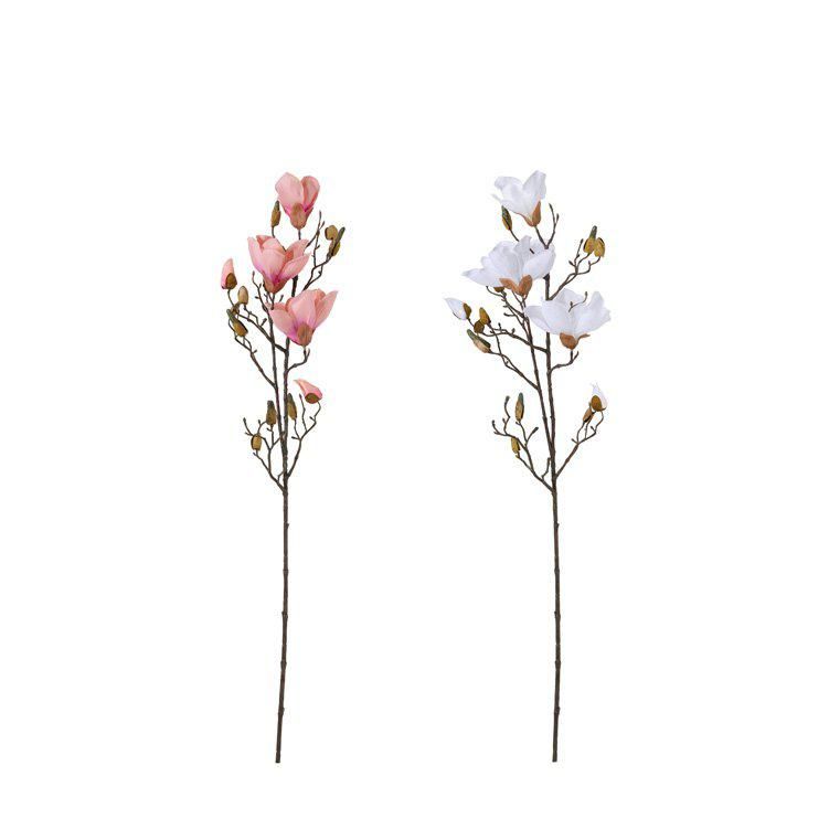 MAGNOLIAKVIST Mix Vit, Rosa - Vit, Rosa - 85cm
