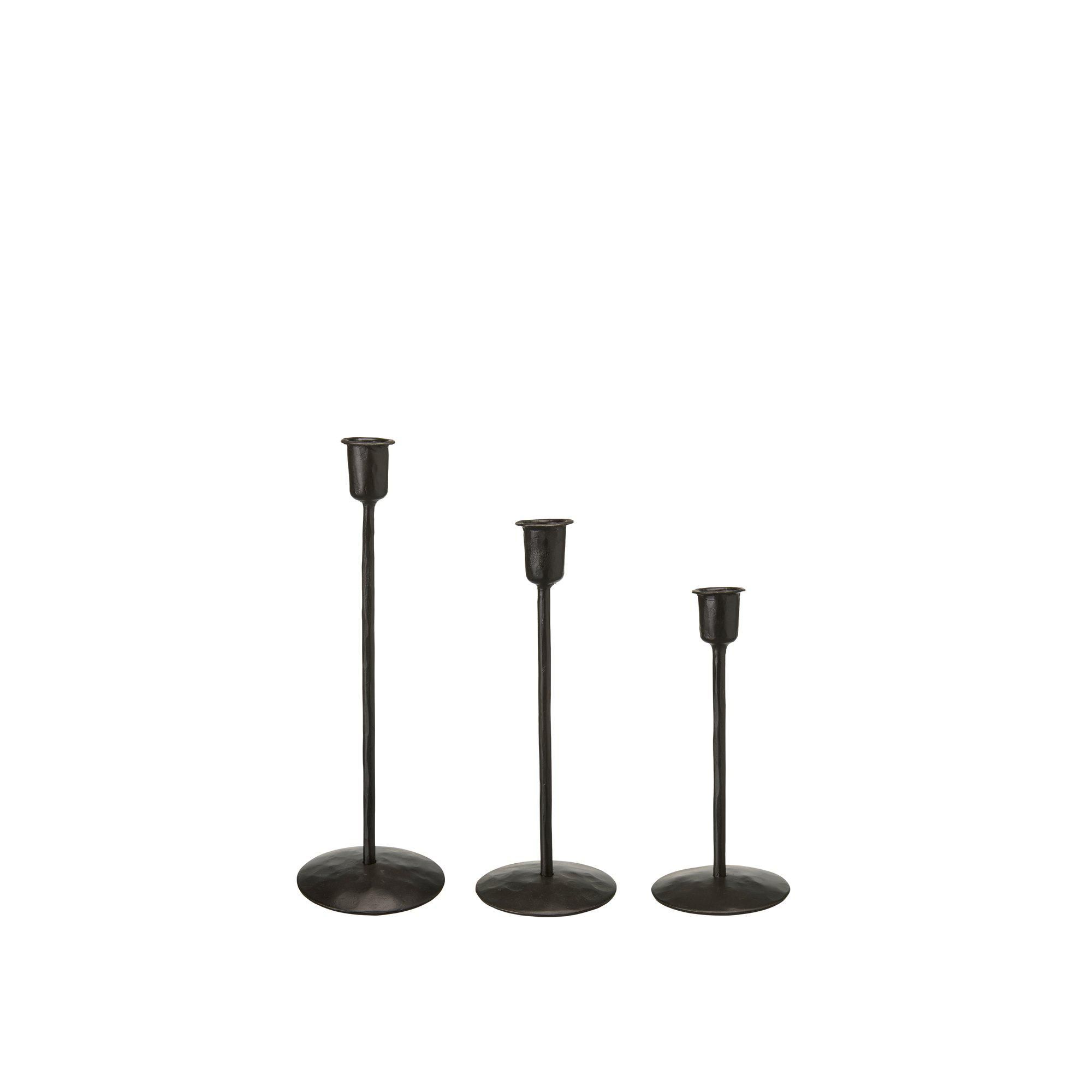JOYTIS Candle holder Black - Black - 20x10 25x10x 30x10cm