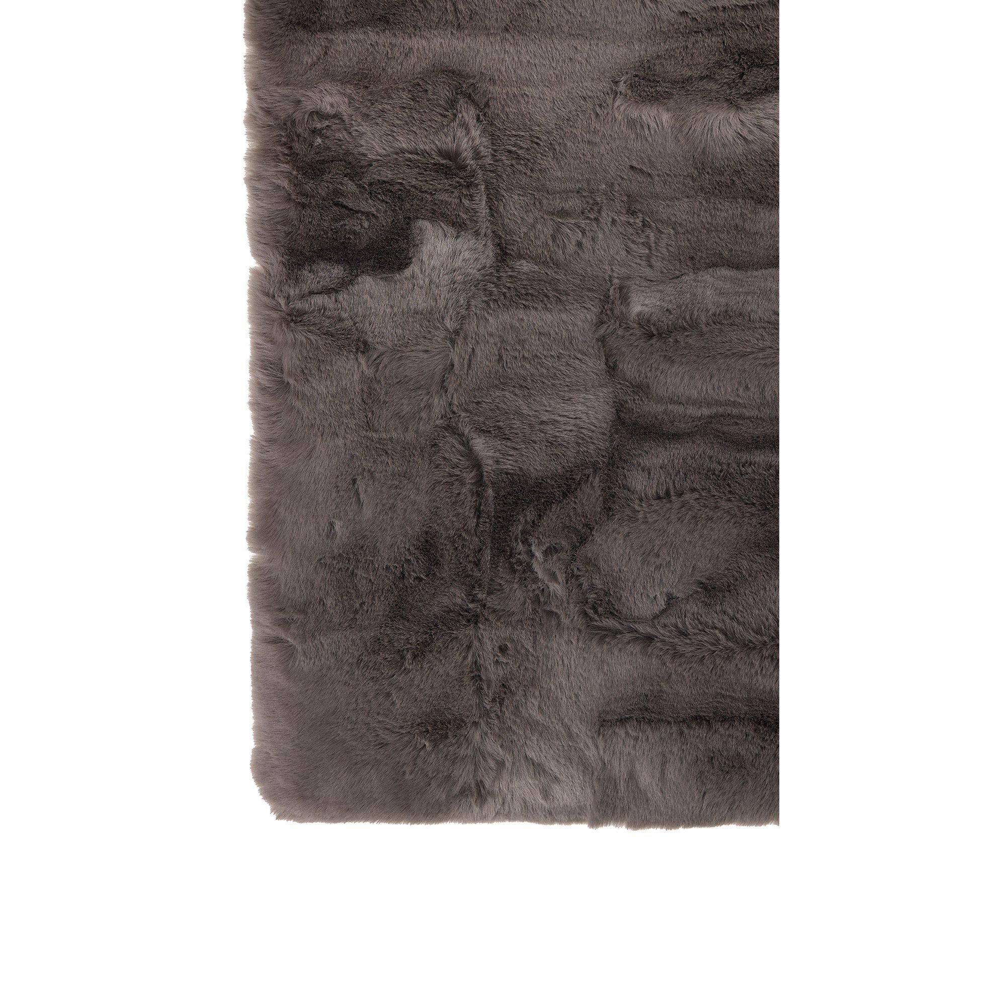 TORONTO Rug Dark grey - Dark Grey - 160x230cm