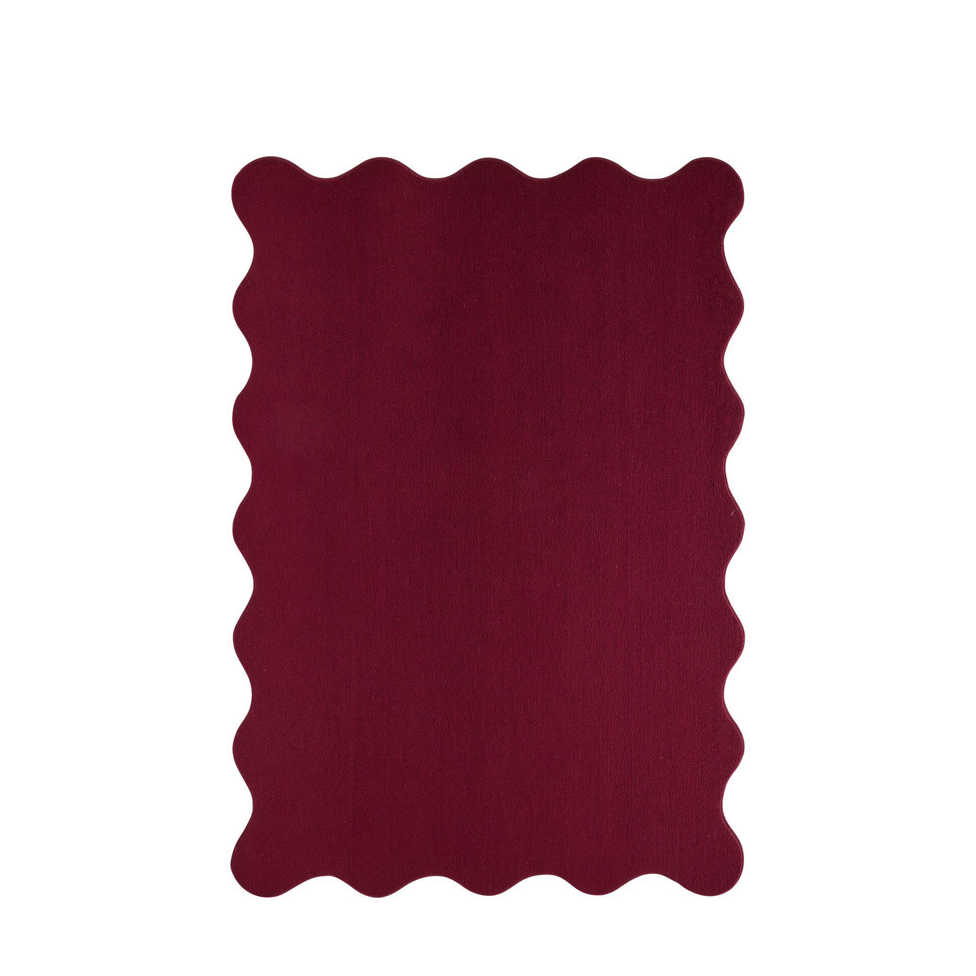 DALLAS Rug Burgundy - Burgundy - 200x290cm