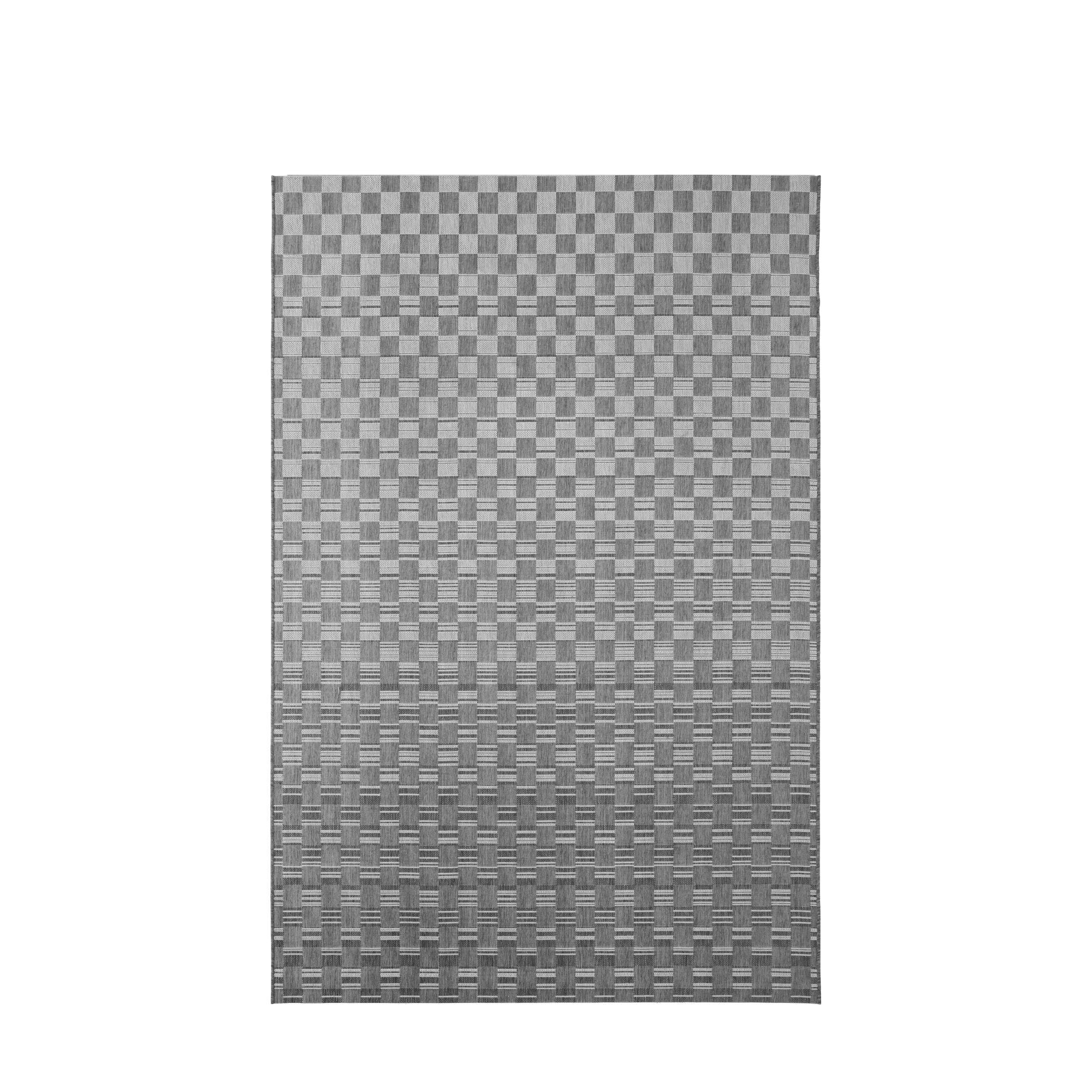 SAMOS Rug Dark grey - Dark Grey - 200x290cm