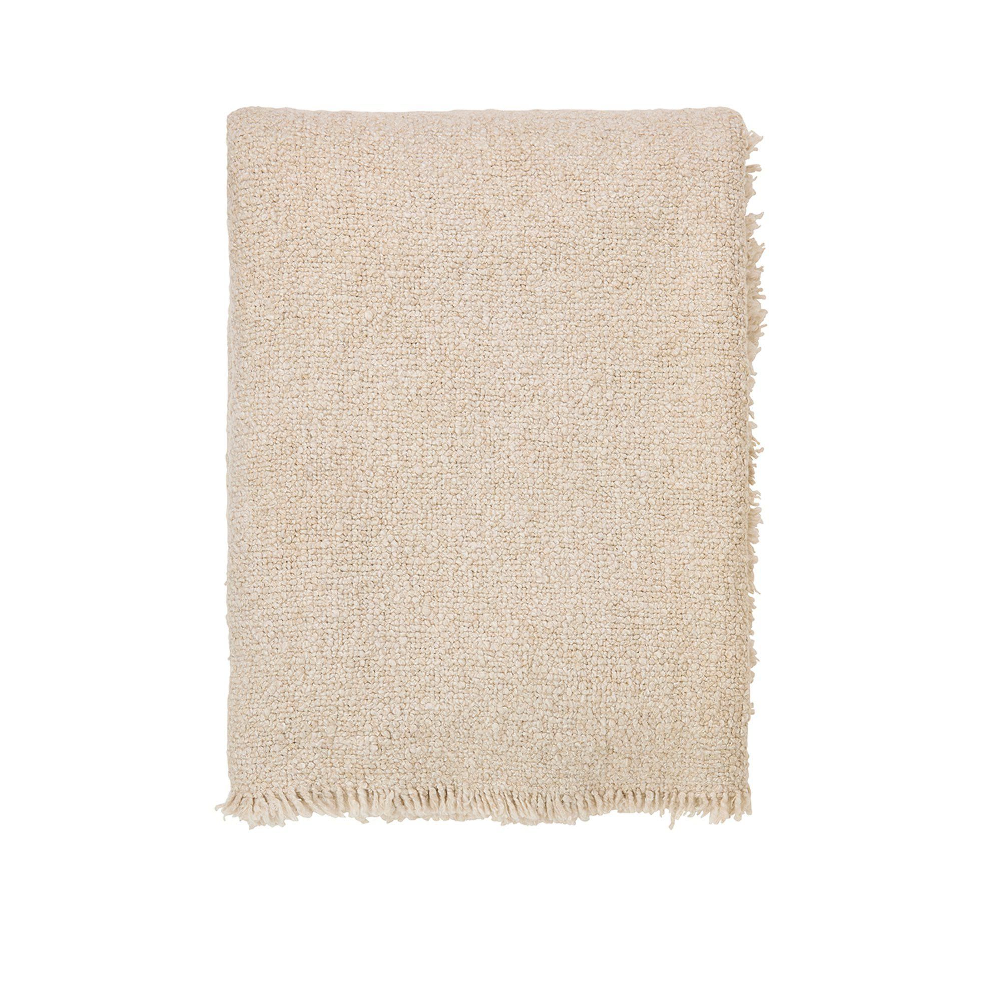 LINA Throw Natural - Natural - 120x150cm