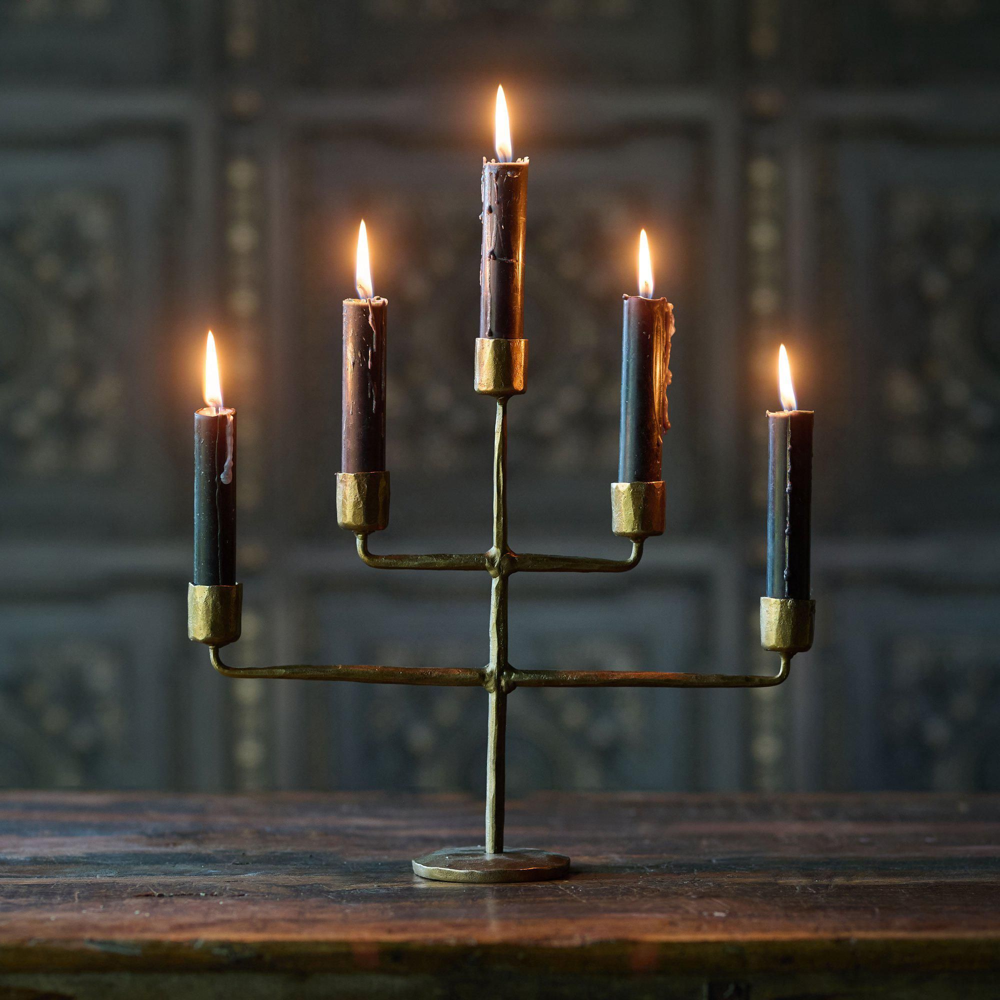 JOYTIS Candle holder Antique Gold - Antique Gold - 26x31cm